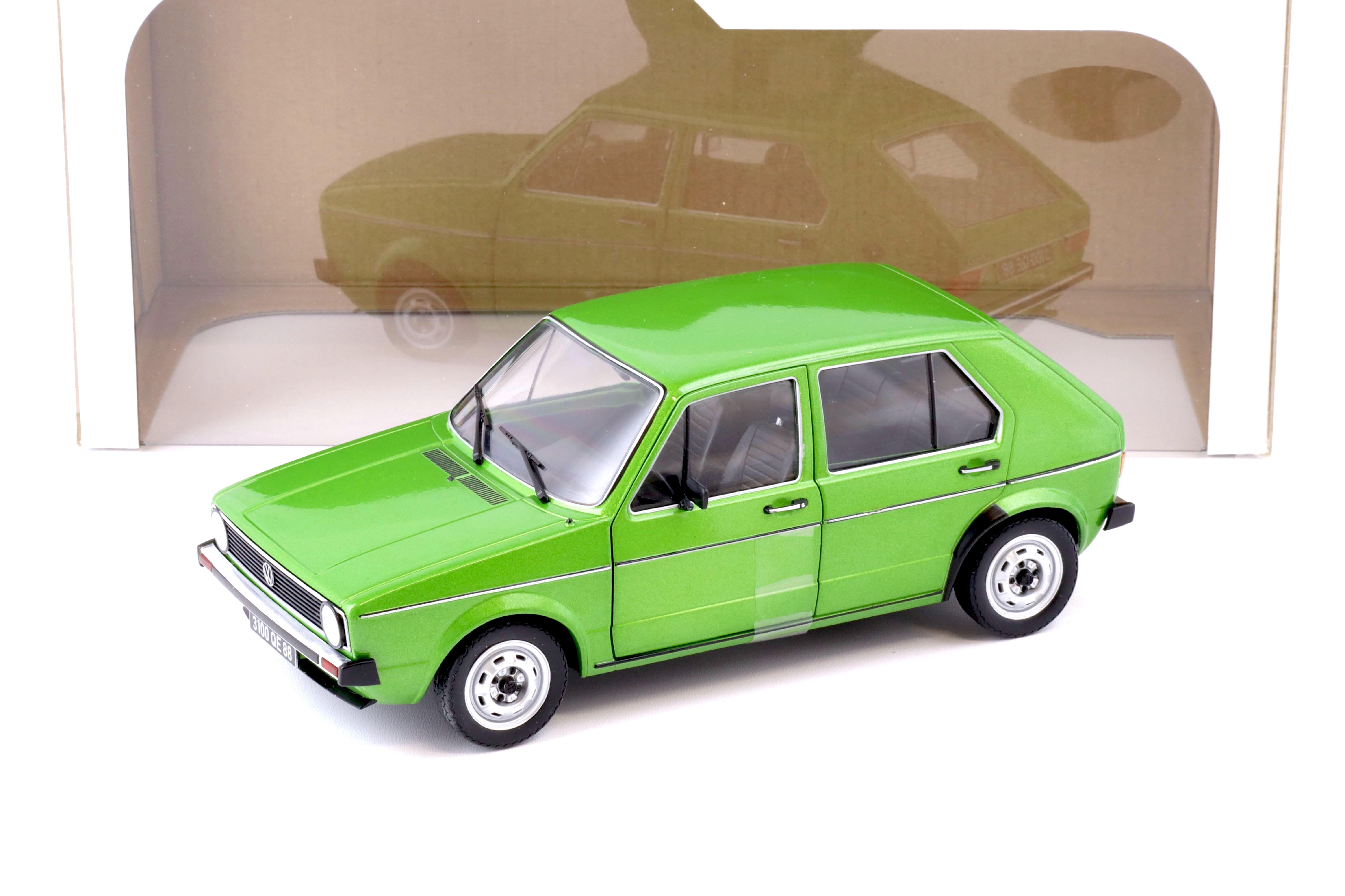 1:18 Solido VW Golf 1 CL viper green metallic 1983