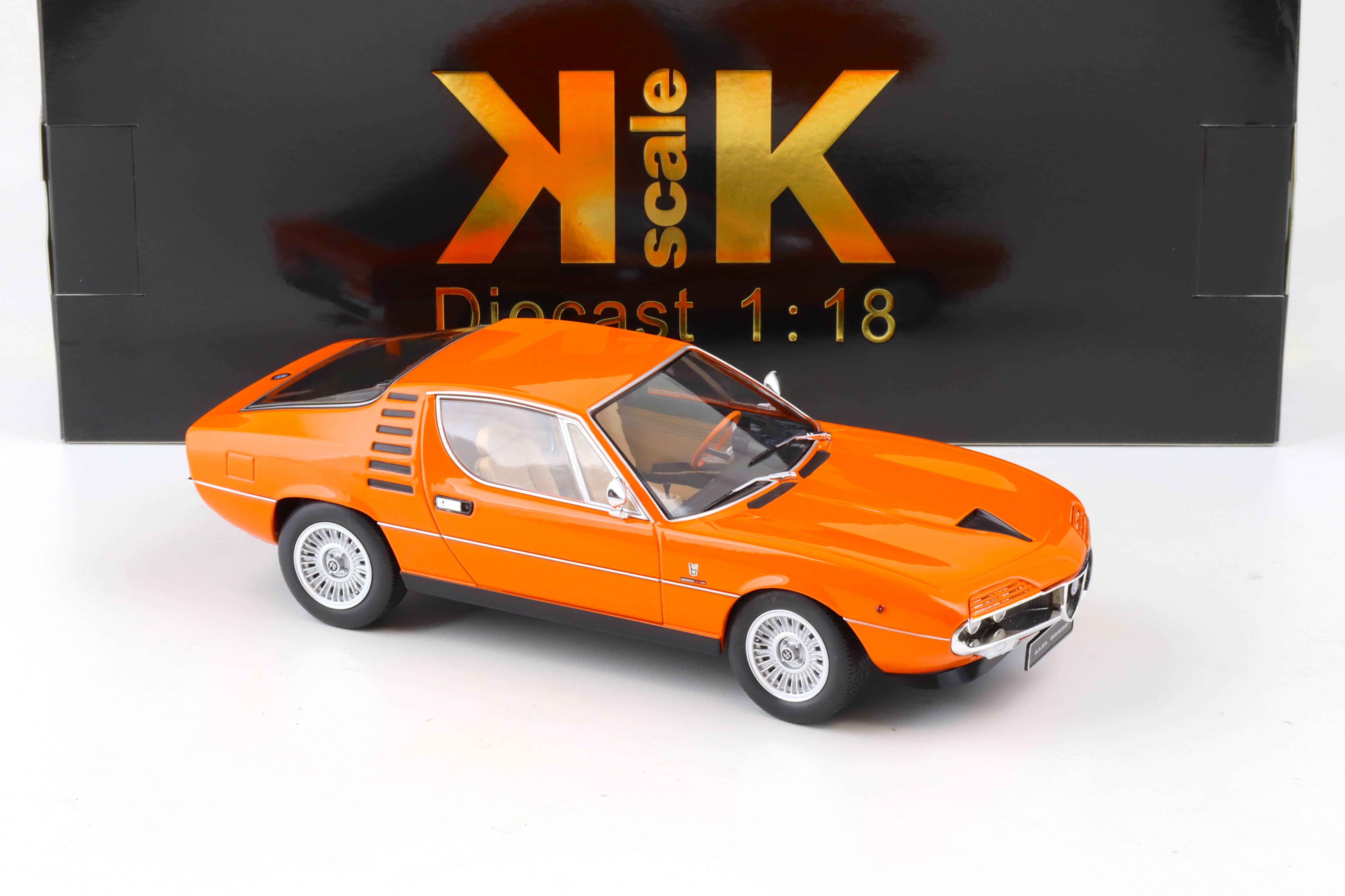 1:18 KK-Scale Alfa Romeo Montreal orange 1970