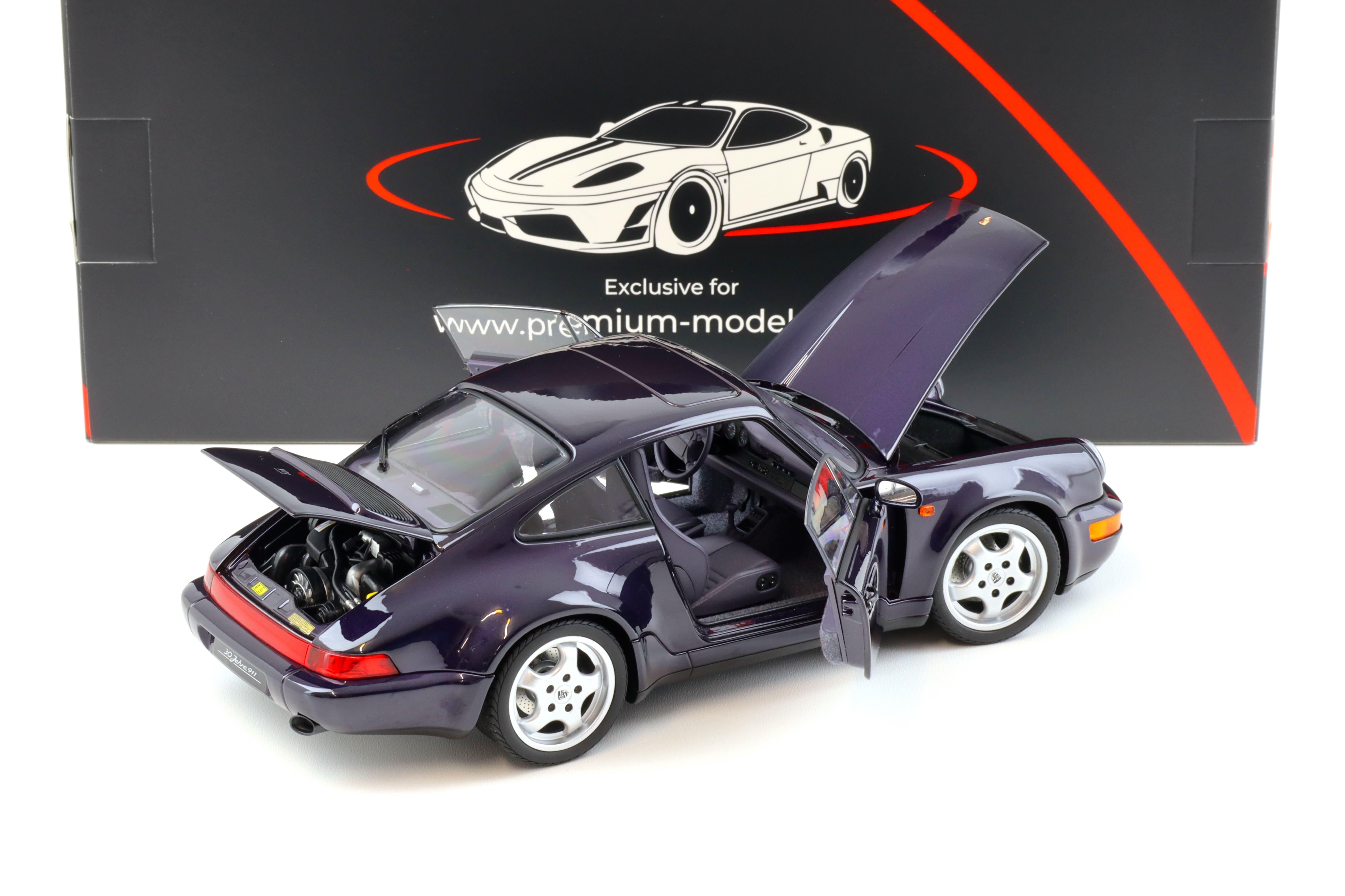 1:18 Norev Porsche 911 964 Carrera 4 WTL 30 Jahre 911 viola metallic - Limited 999 pcs. 1:18 Norev Porsche 911 964 Carrera 4 WTL 30 Jahre 911 viola metallic - Limited 999 pcs.