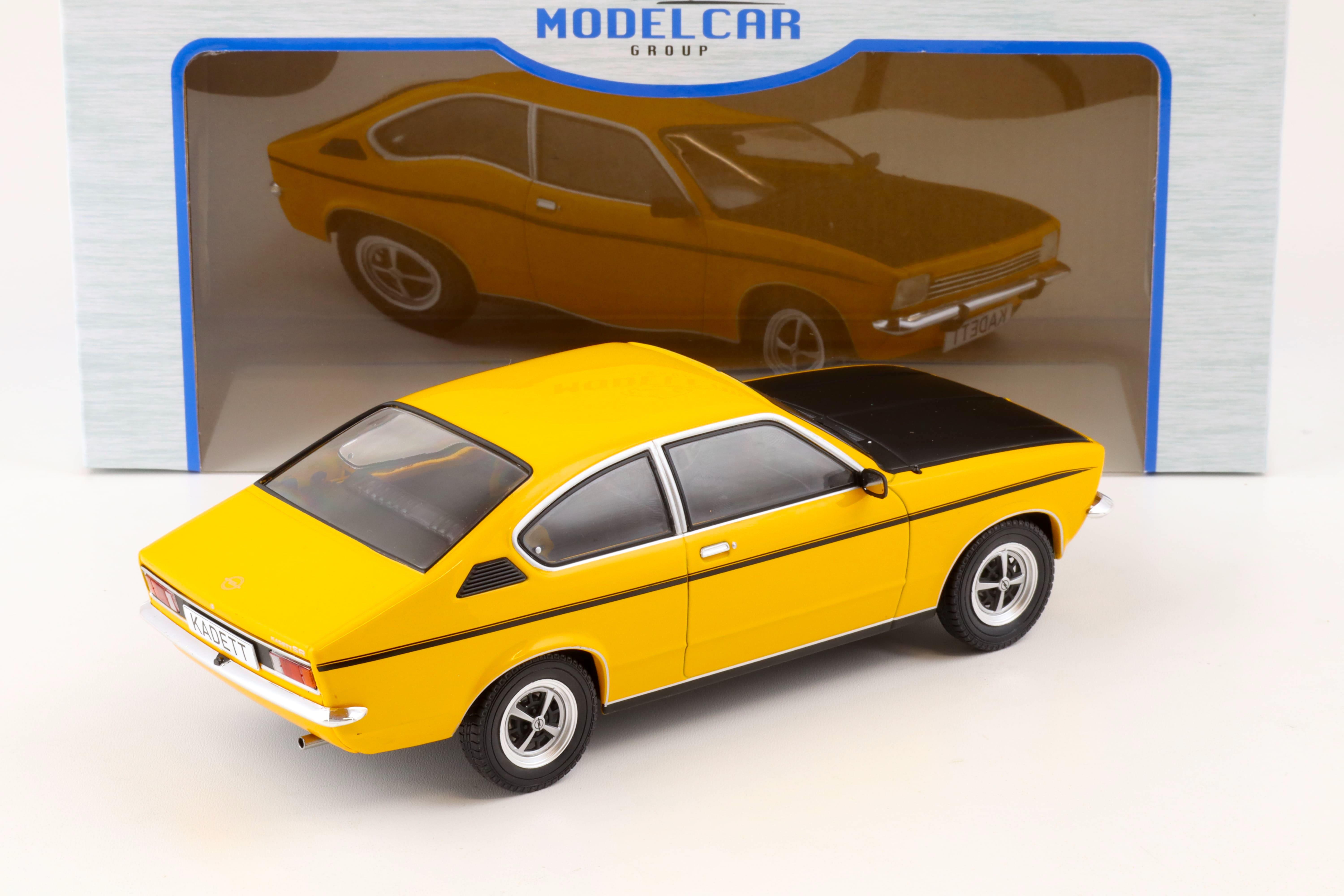 1:18 MCG Opel Kadett C SR Coupe orange/ black 1975