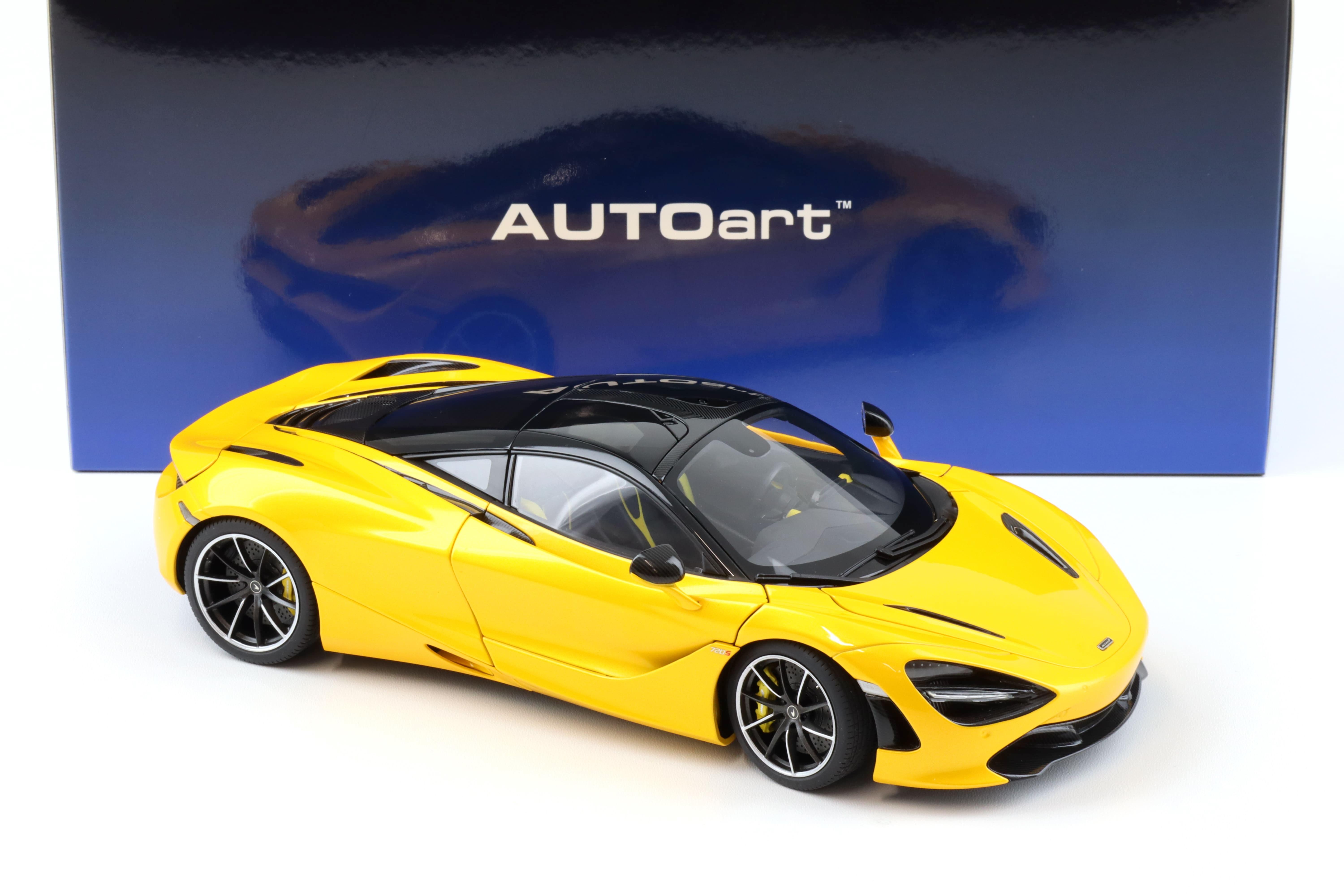 1:18 AUTOart McLAREN 720S Coupe 2017 Volcano yellow 76070