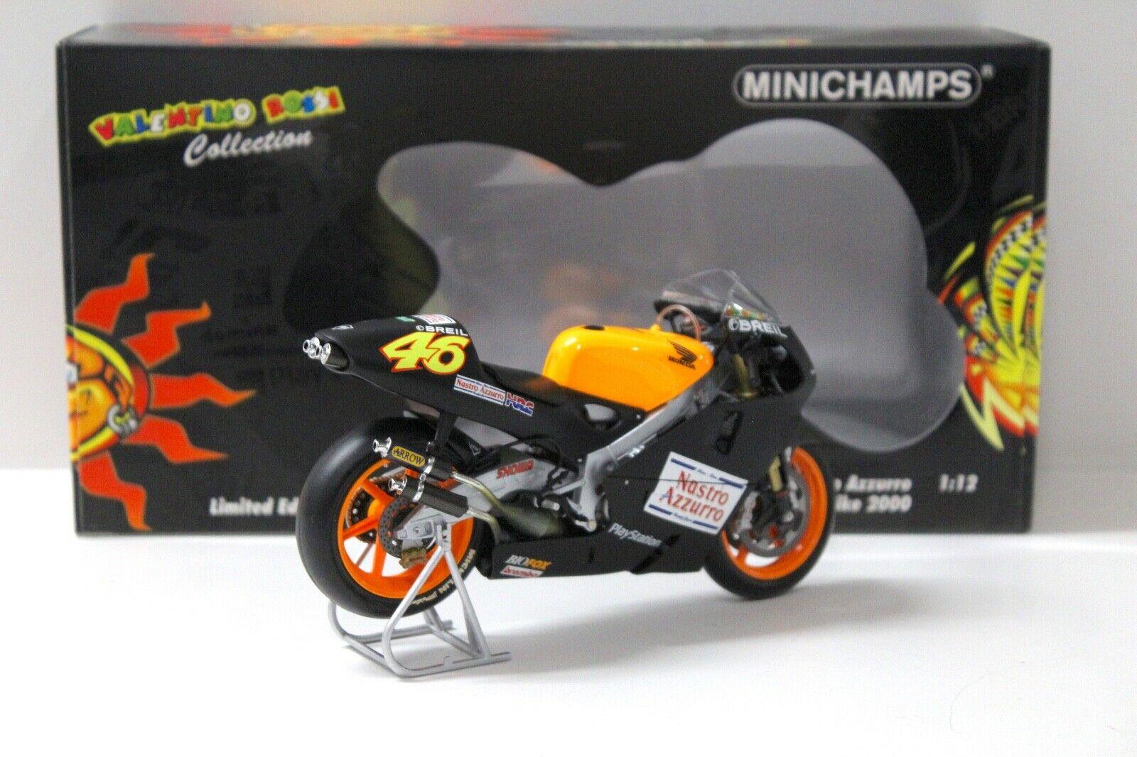 1:12 Minichamps Honda NSR 500 V.Rossi Test Bike 2000