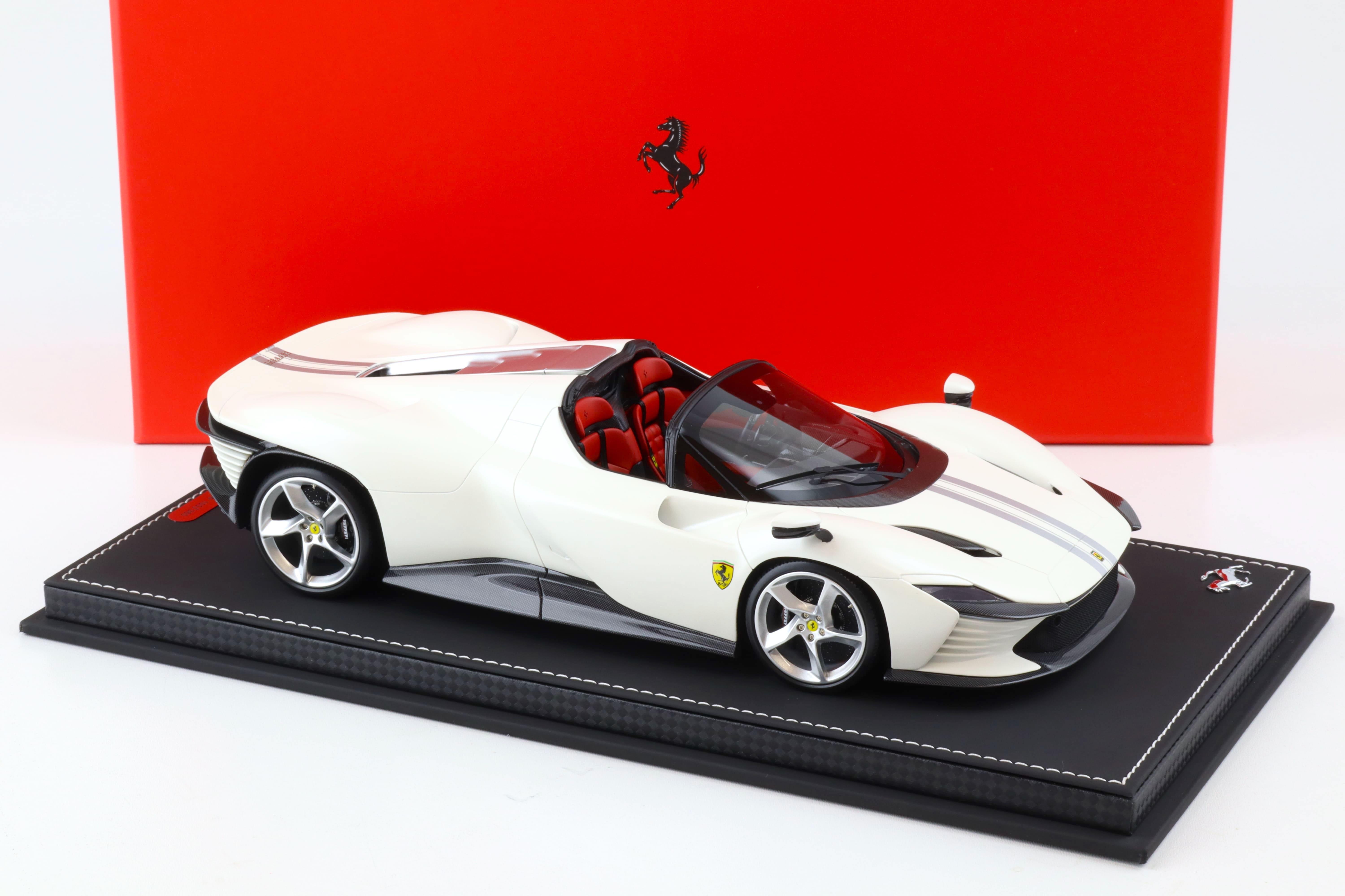 1:18 BBR Ferrari SP3 Daytona Serie Icona Bianco Italia matt white - Limited 360 pcs.