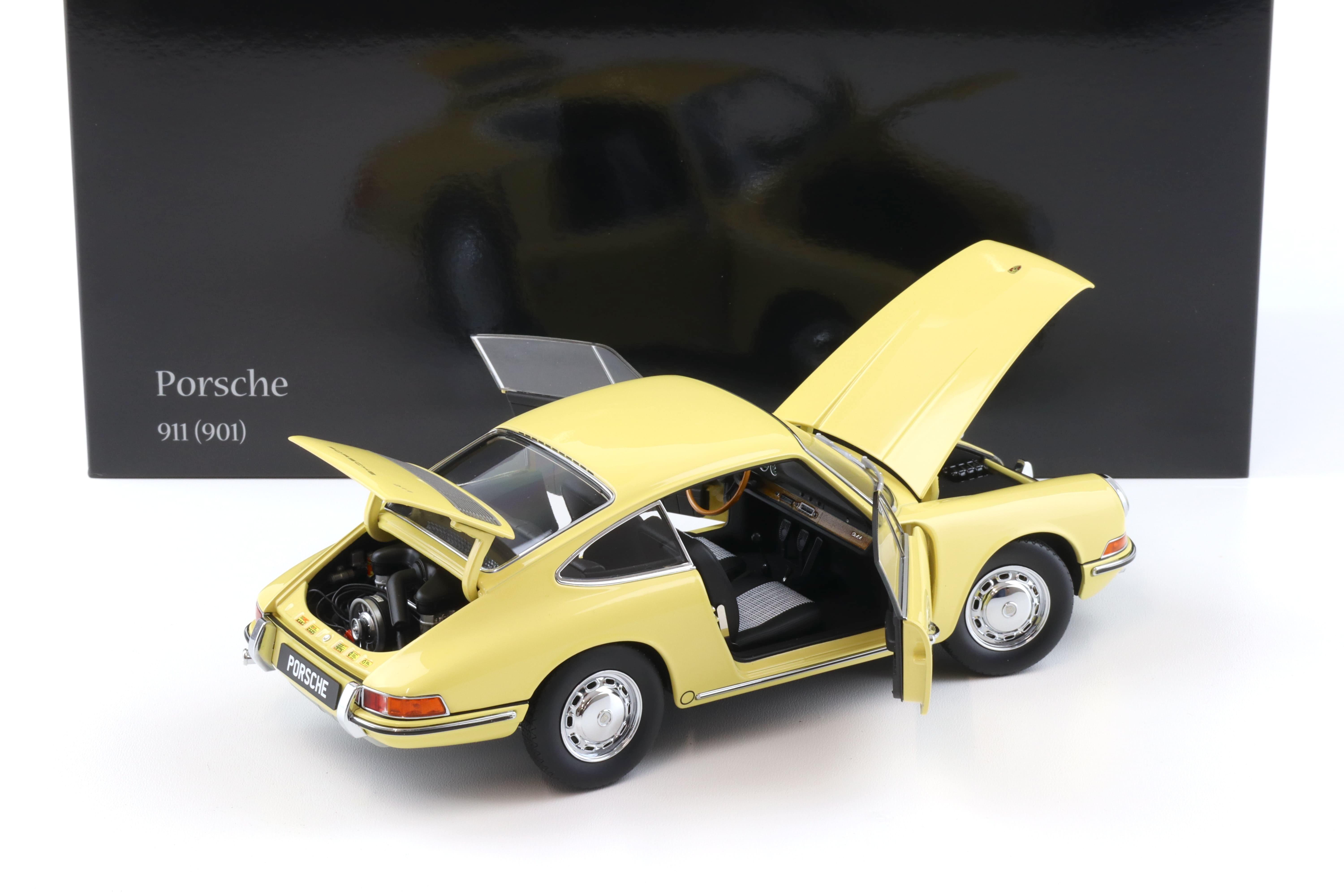 1:18 Kyosho Porsche 911 (901) Coupe 1964 Champagne yellow 08969Y