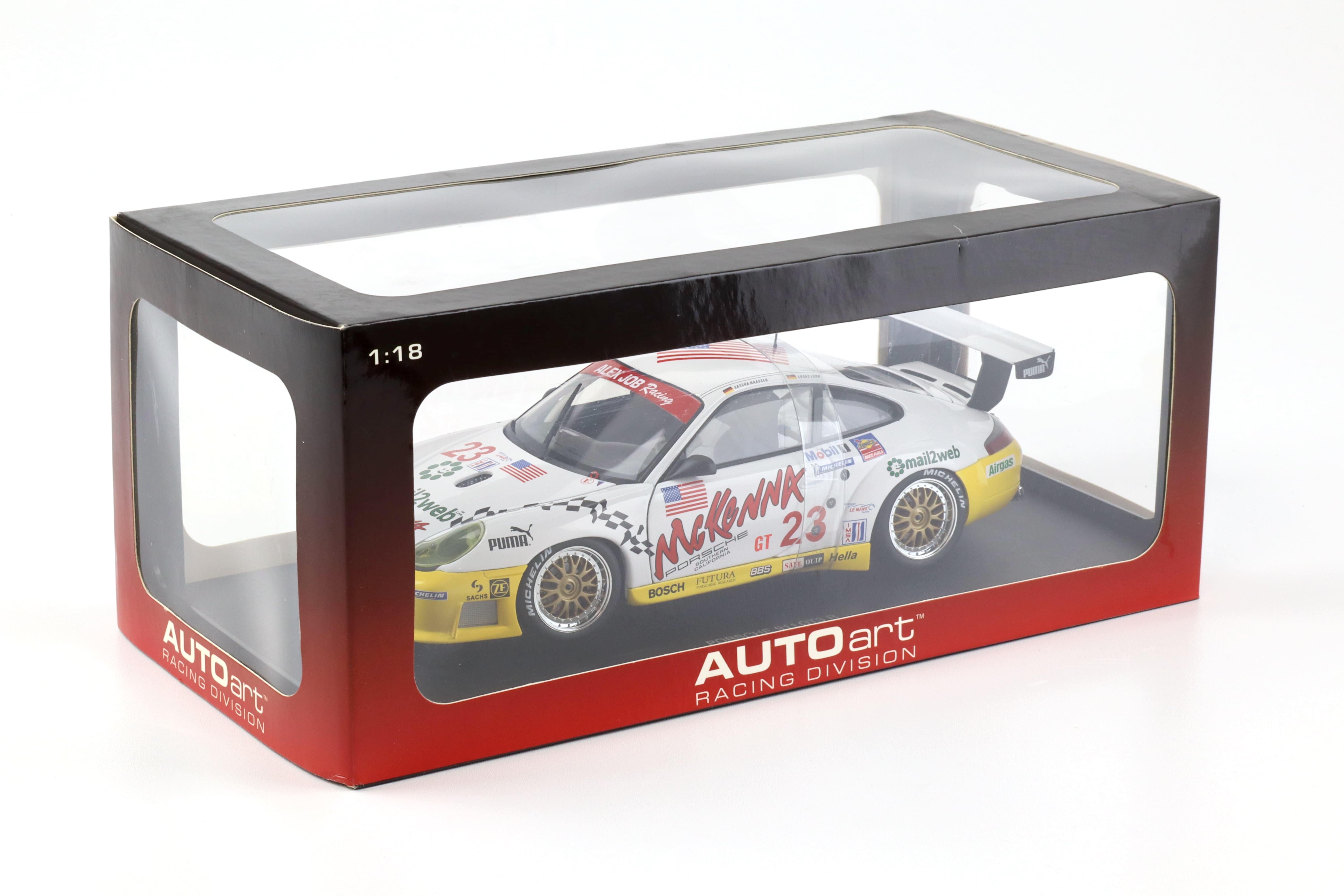 1:18 AUTOart Porsche 911 996 GT3 R Sebring 12h 2003 GT Class Winner Maassen/Luhr 80373