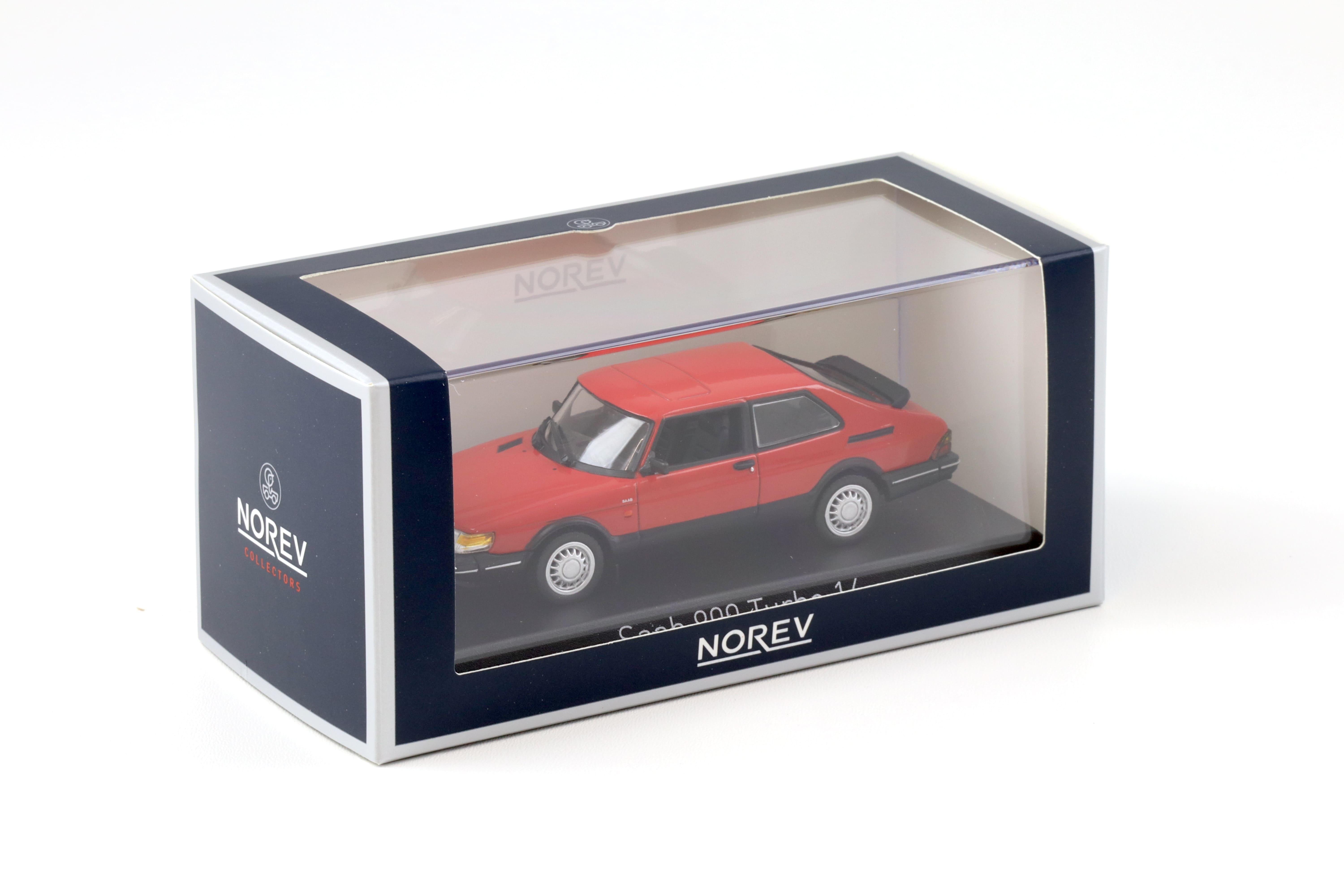 1:43 Norev Saab 900 Turbo 16 red/ black 1992 