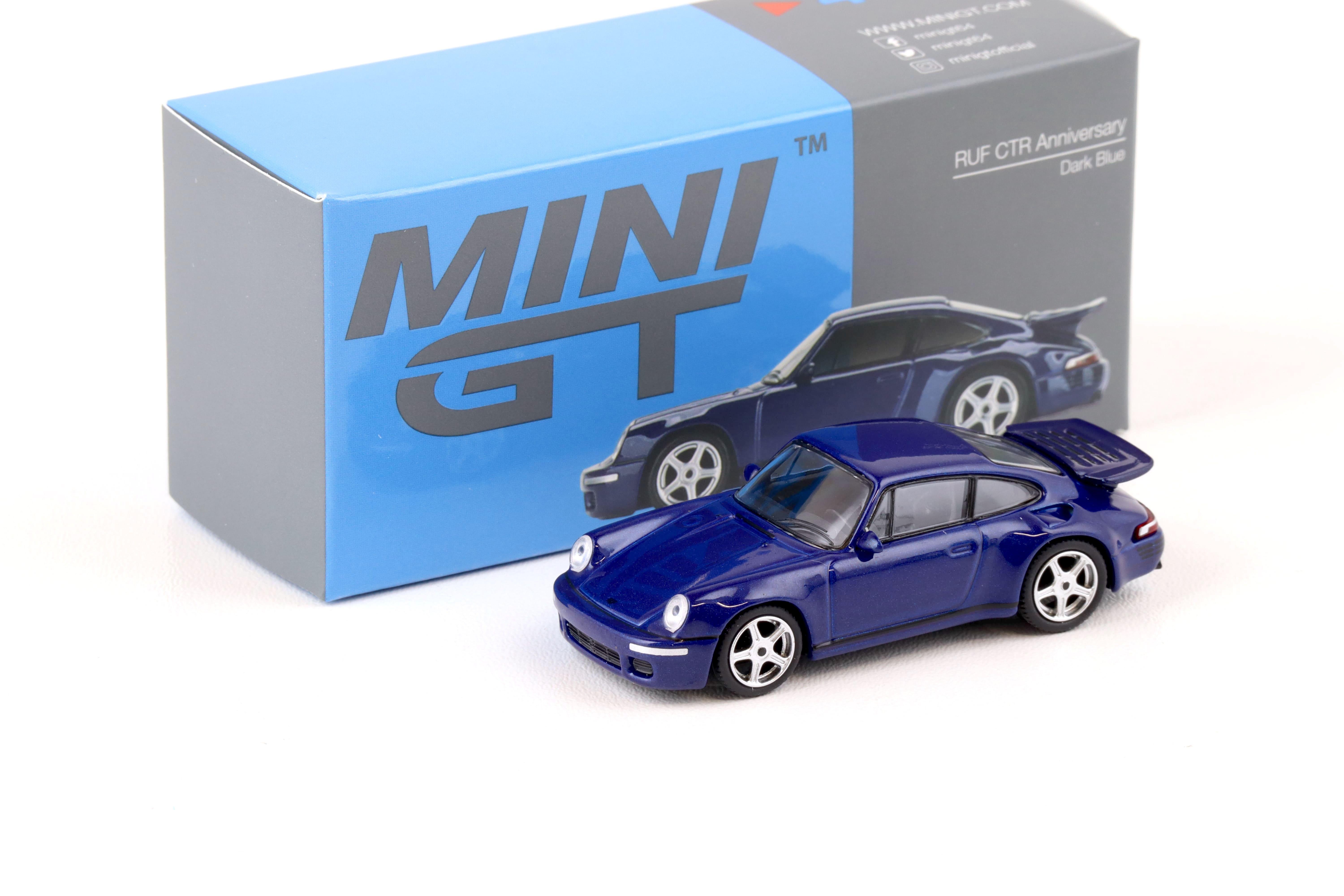 1:64 TSM Mini GT Porsche 911 RUF CTR Anniversary dark blue