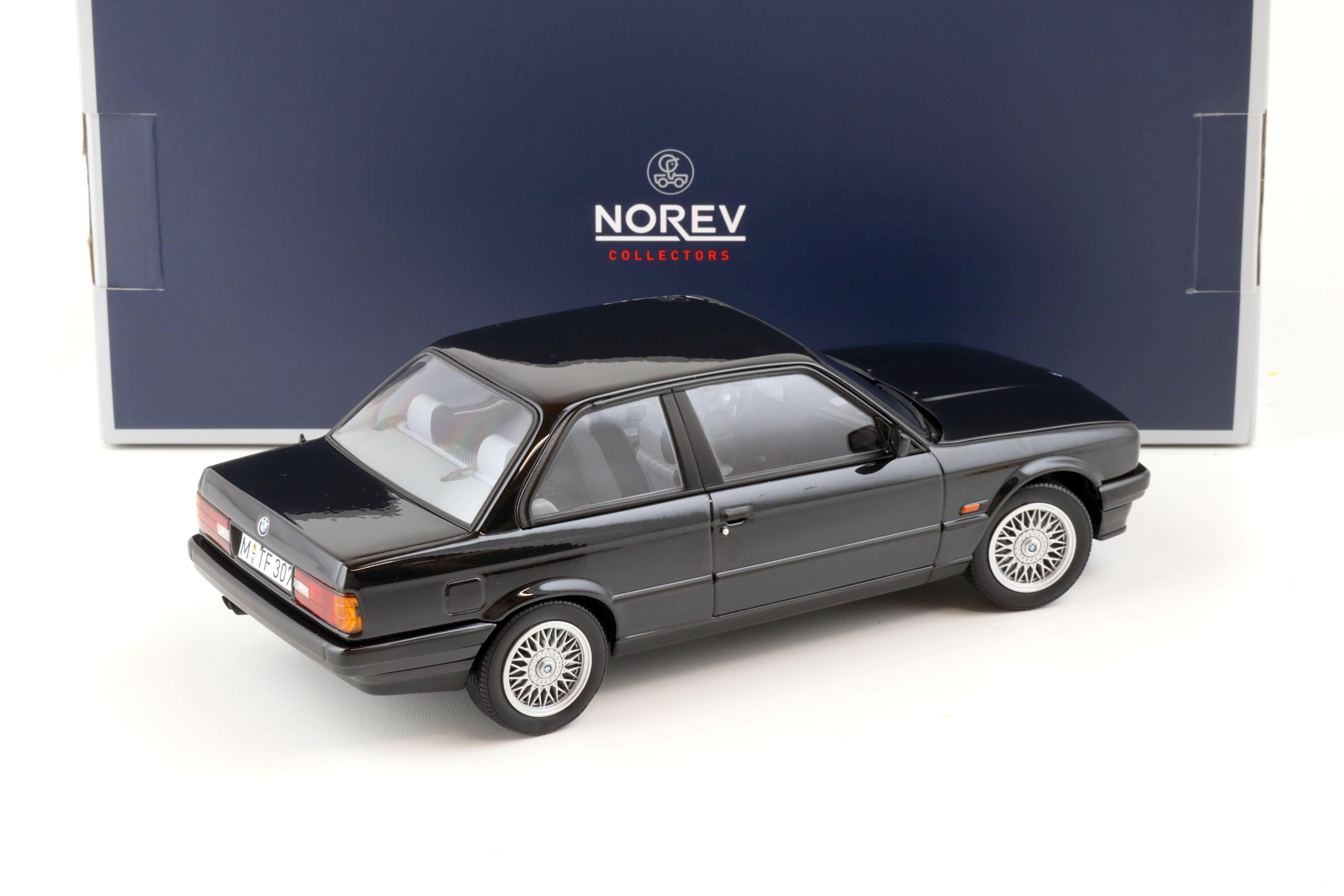 1:18 Norev BMW 325i E30 black metallic 1988