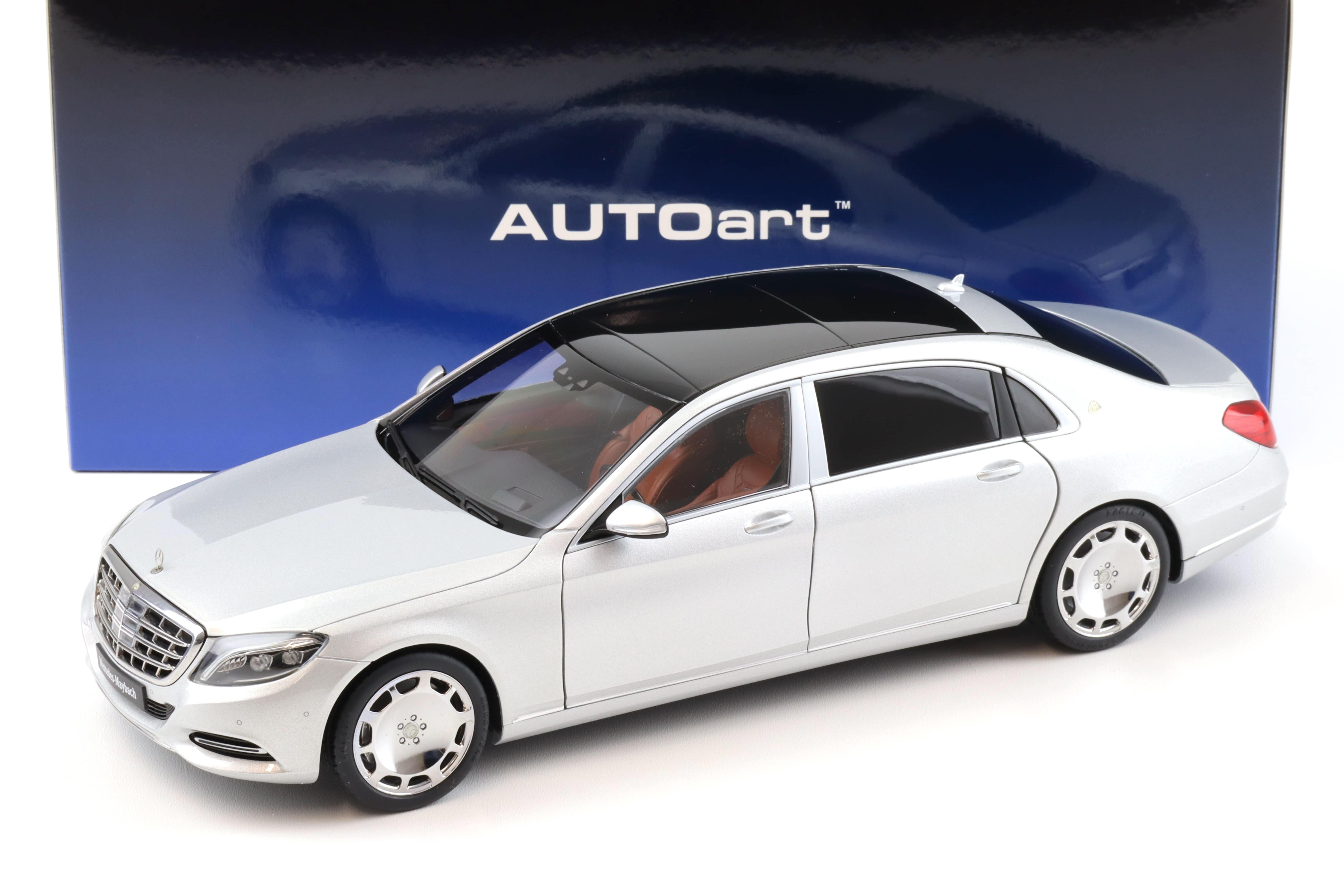 1:18 AUTOart Mercedes - Maybach S-Klasse S600 Limousine silver 76292