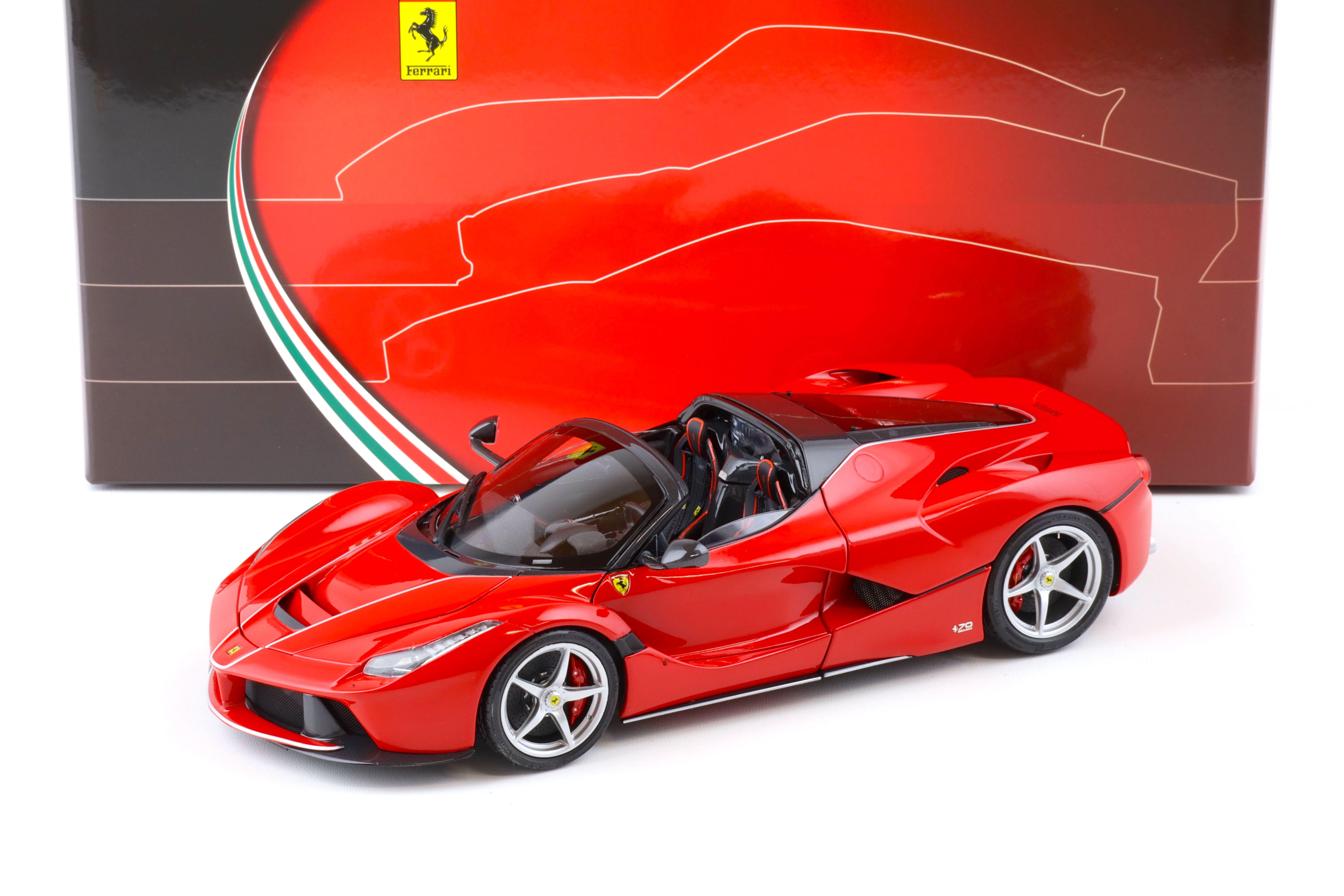 1:18 BBR Ferrari LaFerrari Aperta Rosso Corsa 322 red Die-Cast