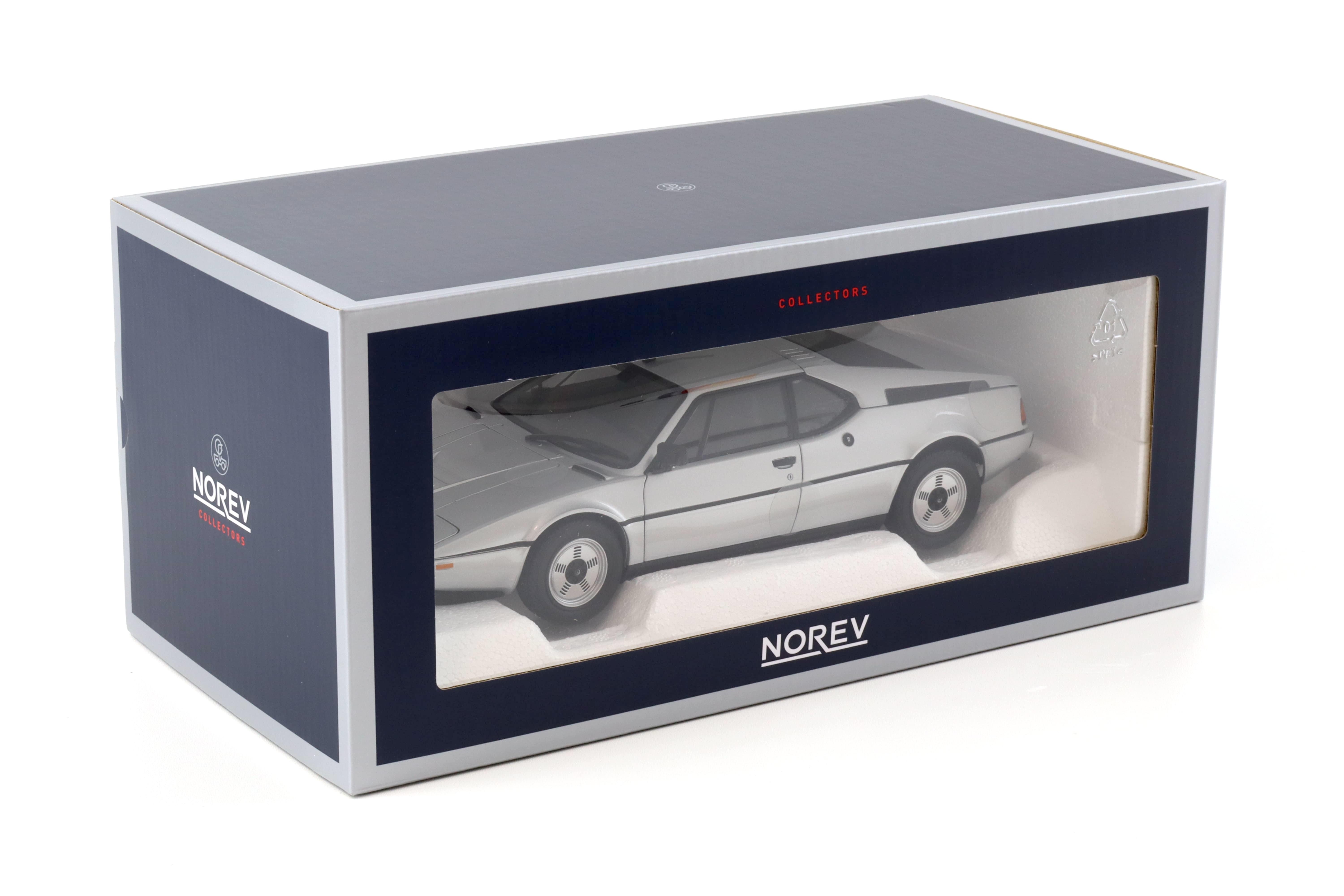 1:18 Norev BMW M1 Coupe 1980 silver metallic 183226