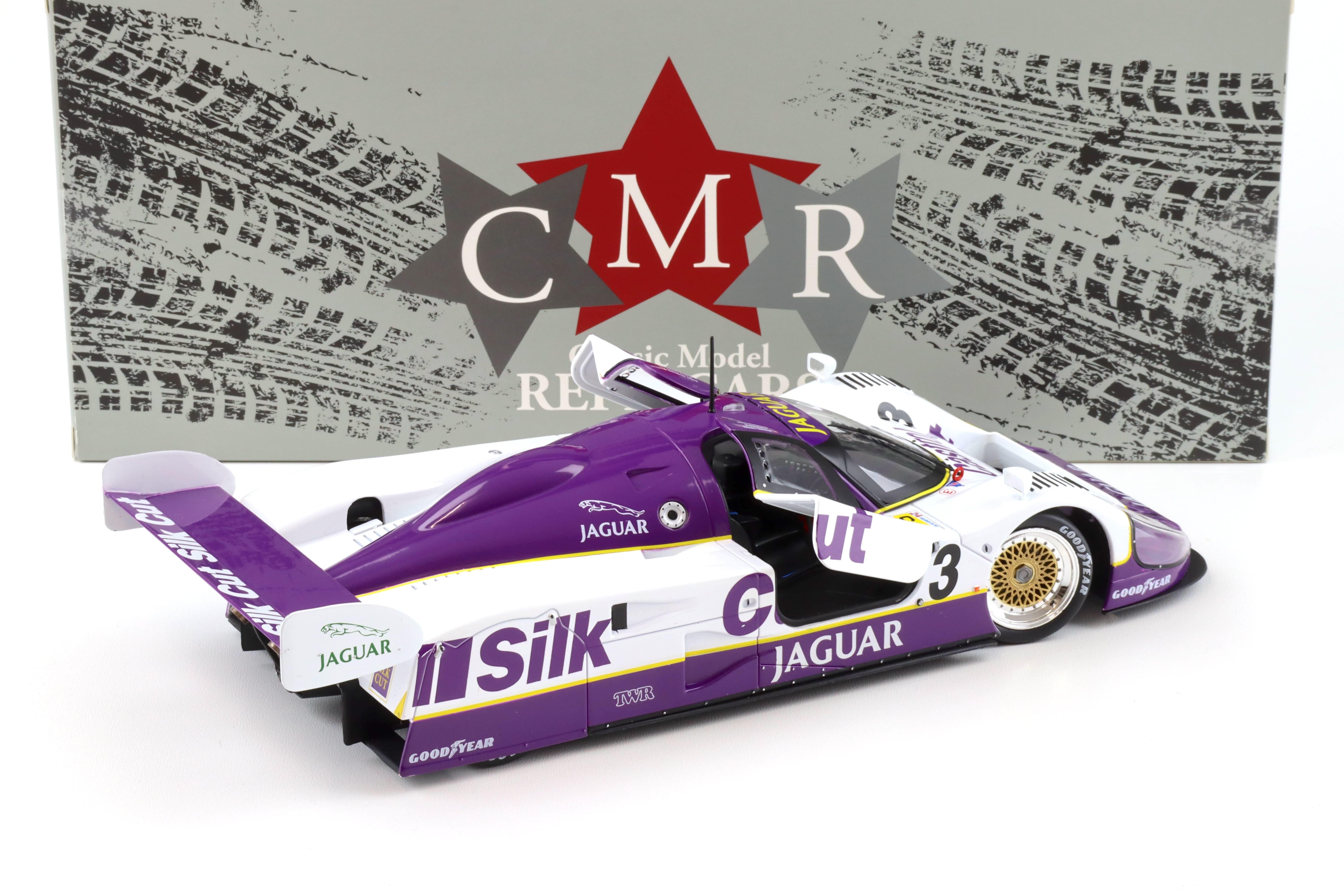 1:18 CMR Jaguar XJR12 #3 Winner 24h Le Mans 1990 Silk Cut Nielsen, Cobb, Brundle