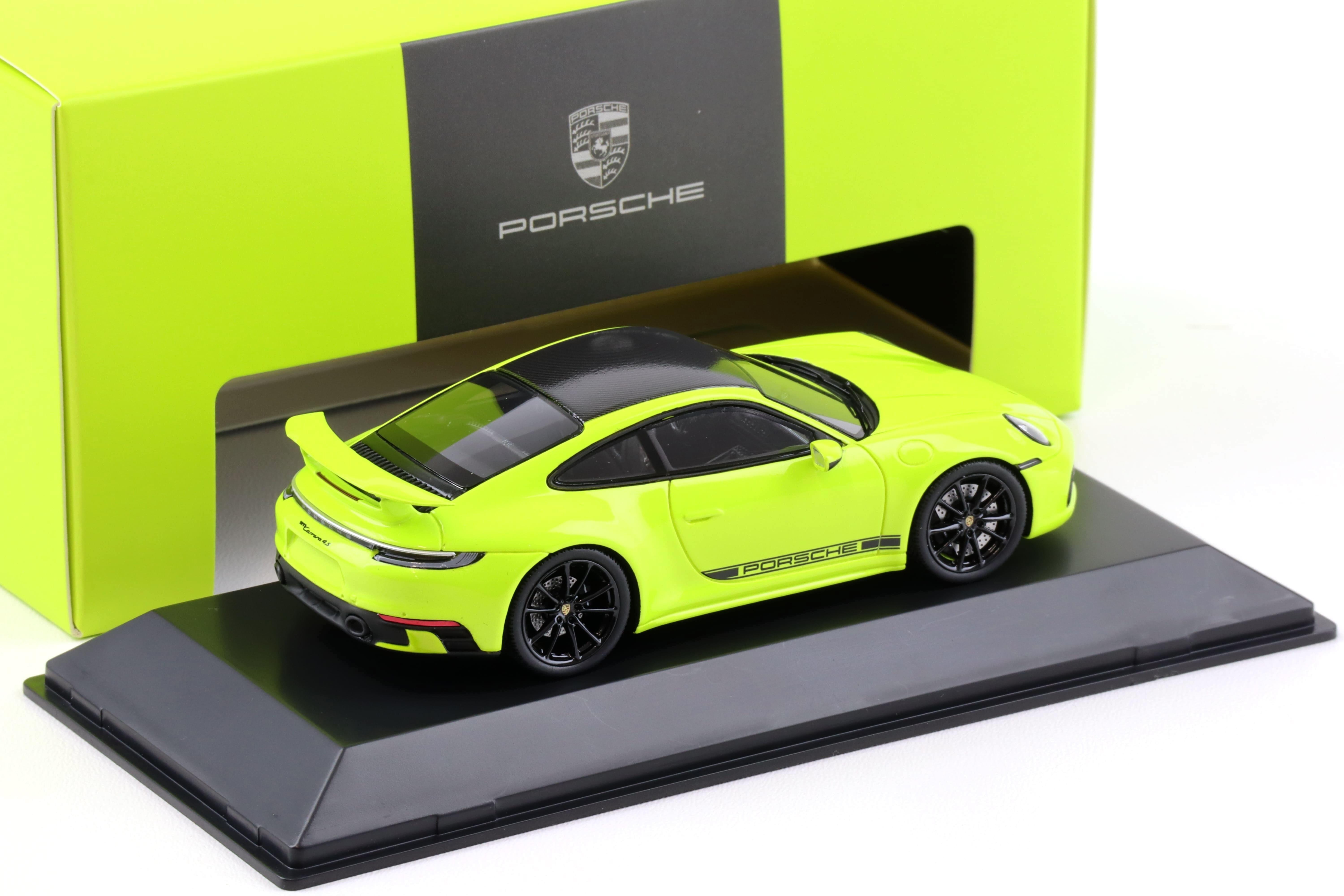 1:43 Spark Porsche 911 992 Carrera 4S Coupe Aero Kit Acid green WAP DEALER