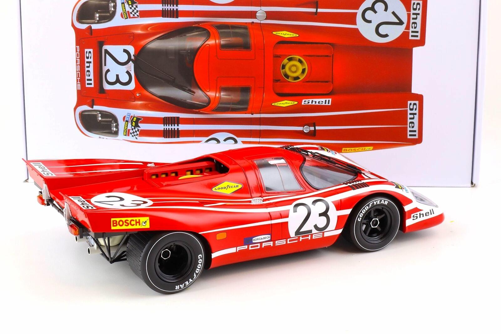 1:12 Norev Porsche 917K 24h France 1970 Winner #23 Attwood/ Herrmann red