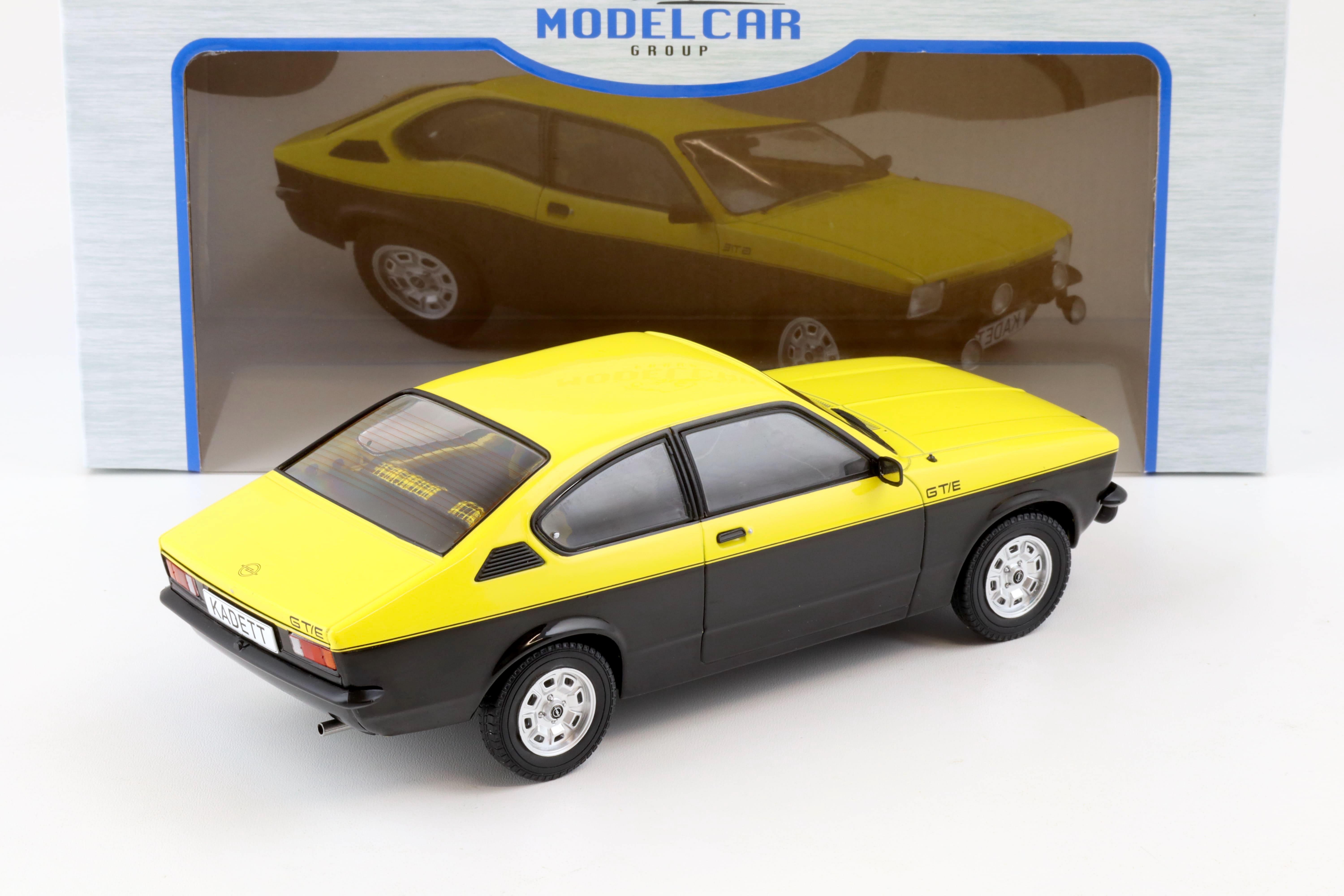 1:18 MCG Opel Kadett C GT/E Coupe yellow/ black 1975