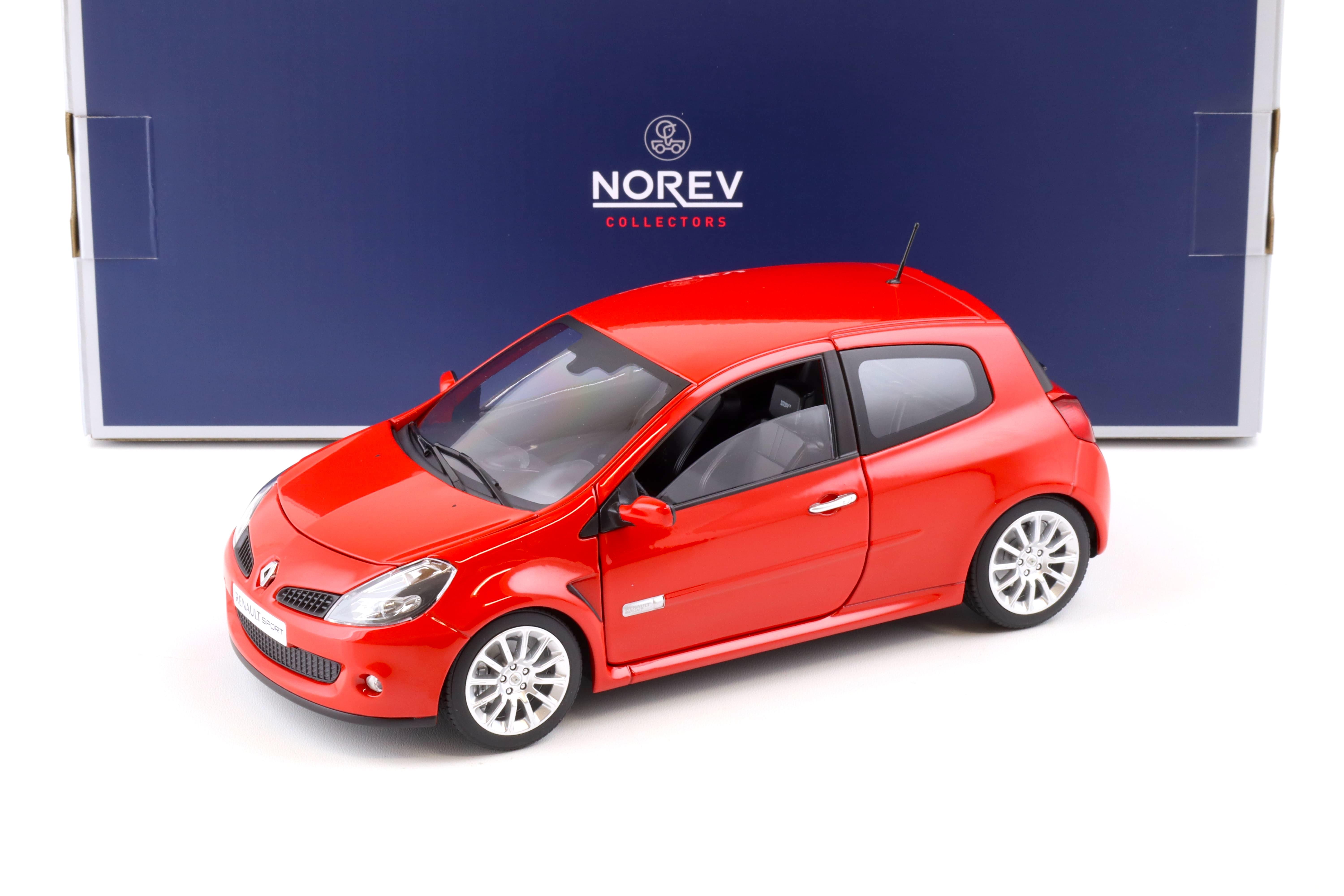 1:18 Norev Renault Clio 3 RS 2006 Toro red