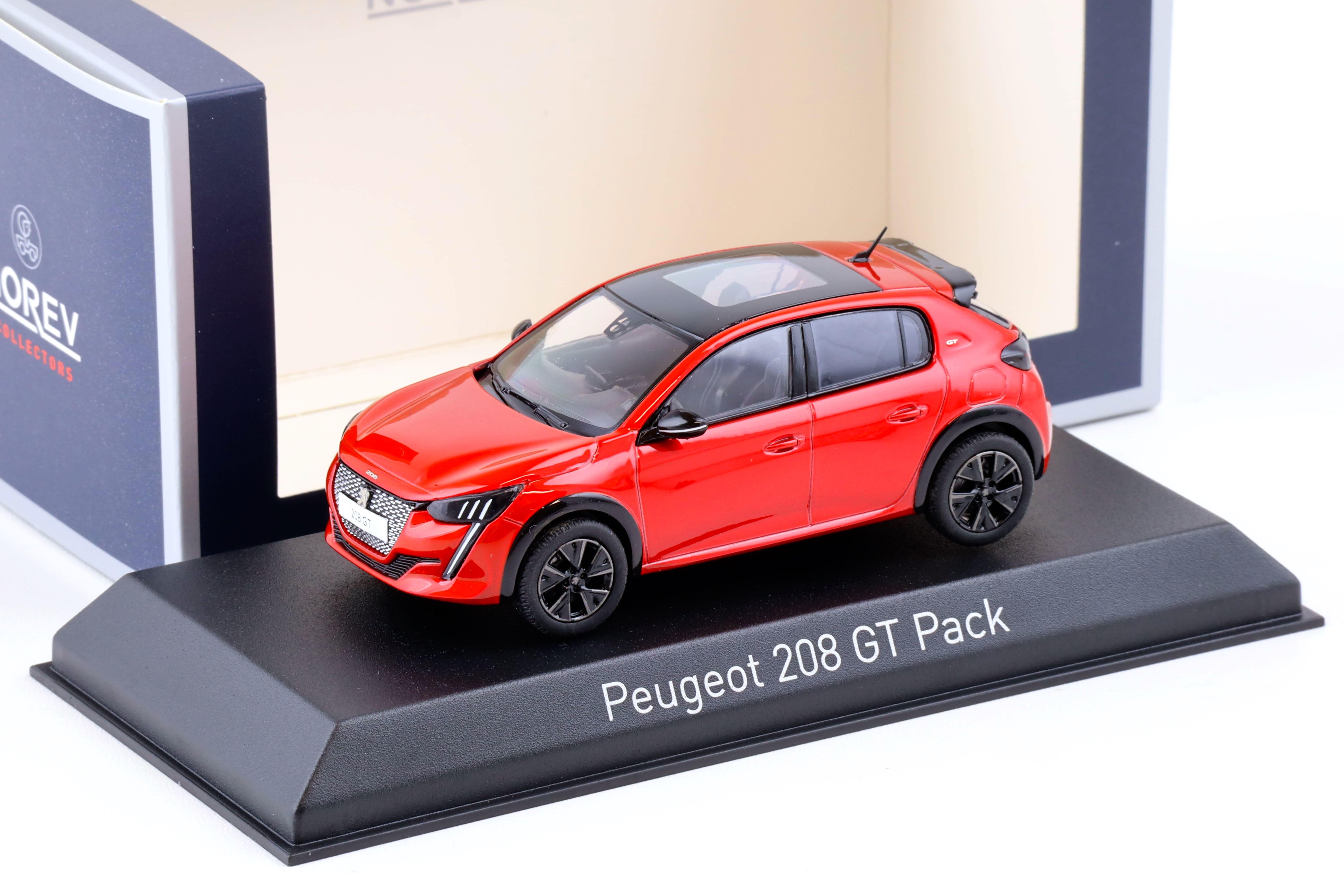 1:43 Norev Peugeot 208 GT Pack 2022 Elixir red 472836