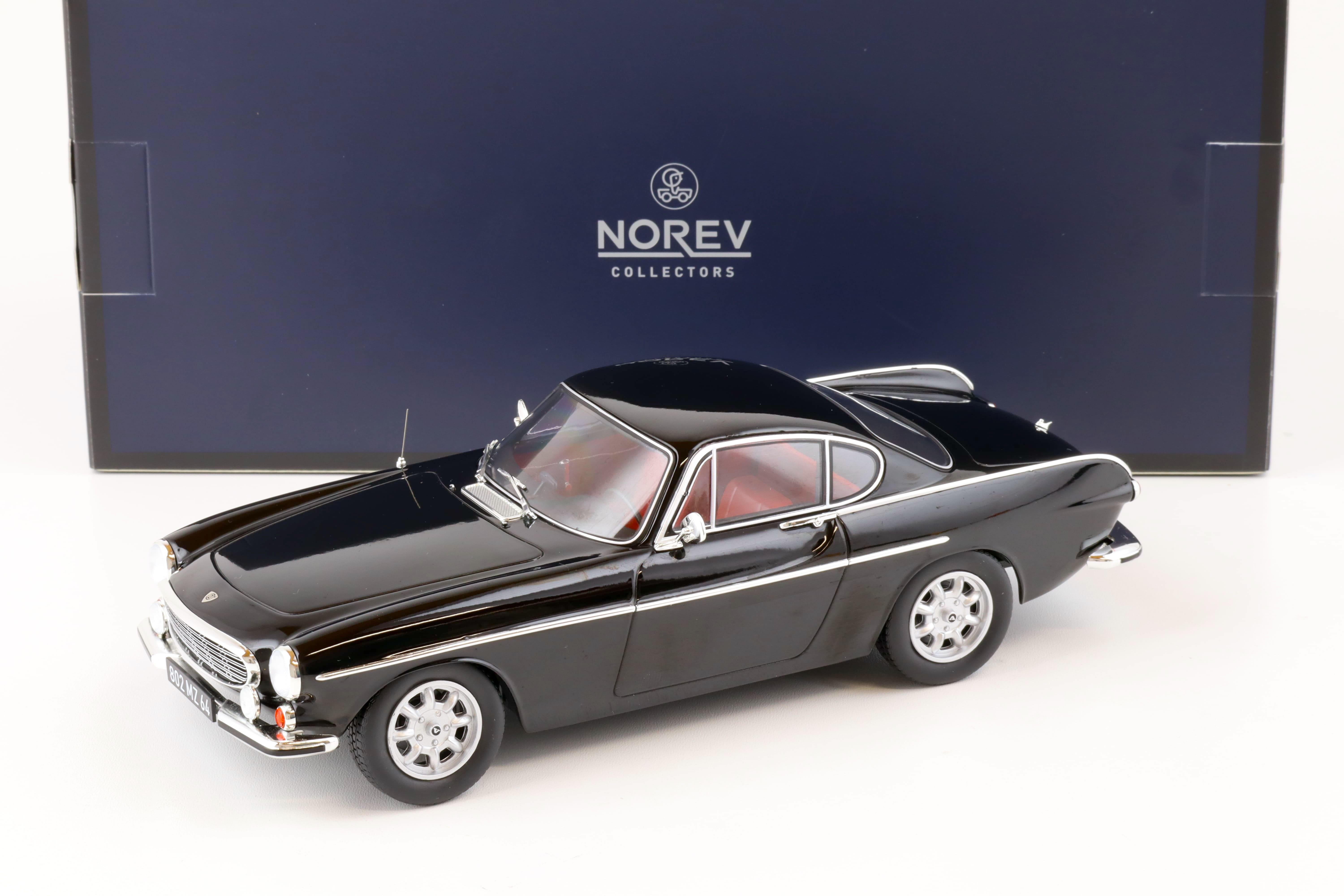 1:18 Norev Volvo 1800 S Coupe 1967 black - Limited 400 pcs.
