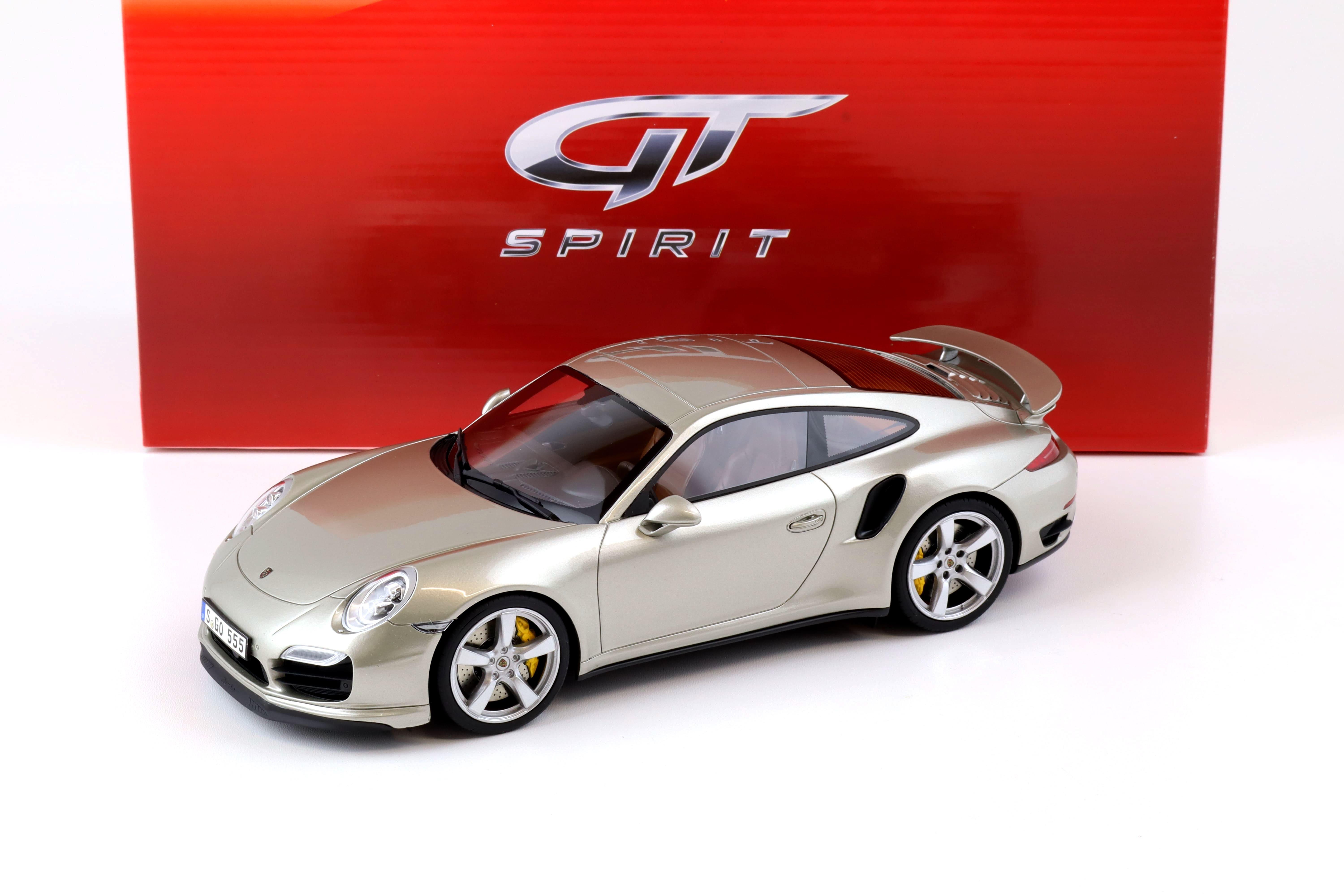 1:18 GT Spirit GT024 Porsche 911 (991) Turbo 2014 Coupe silver