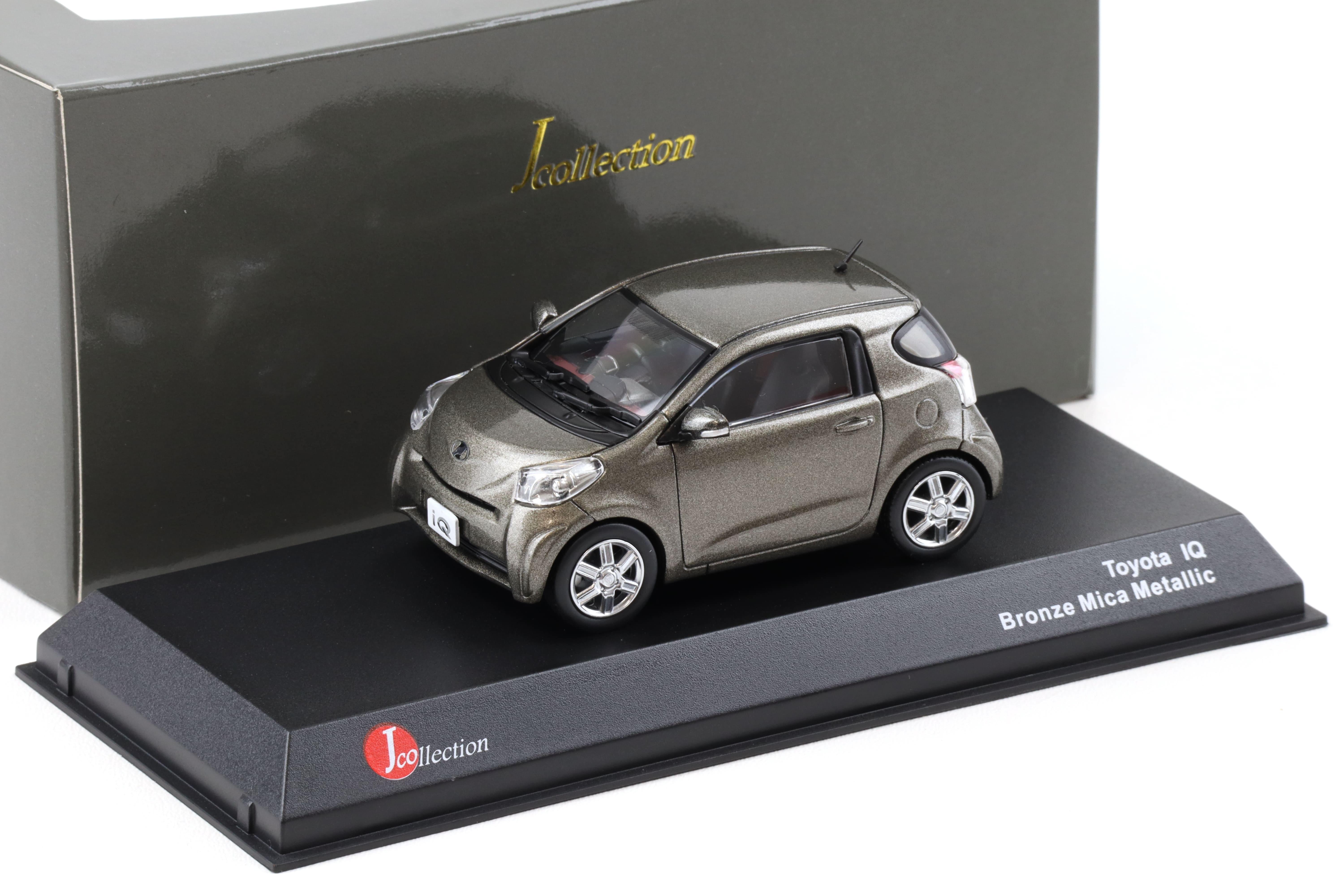 1:43 J-Collection Kyosho Toyota IQ Bronze Mica metallic 