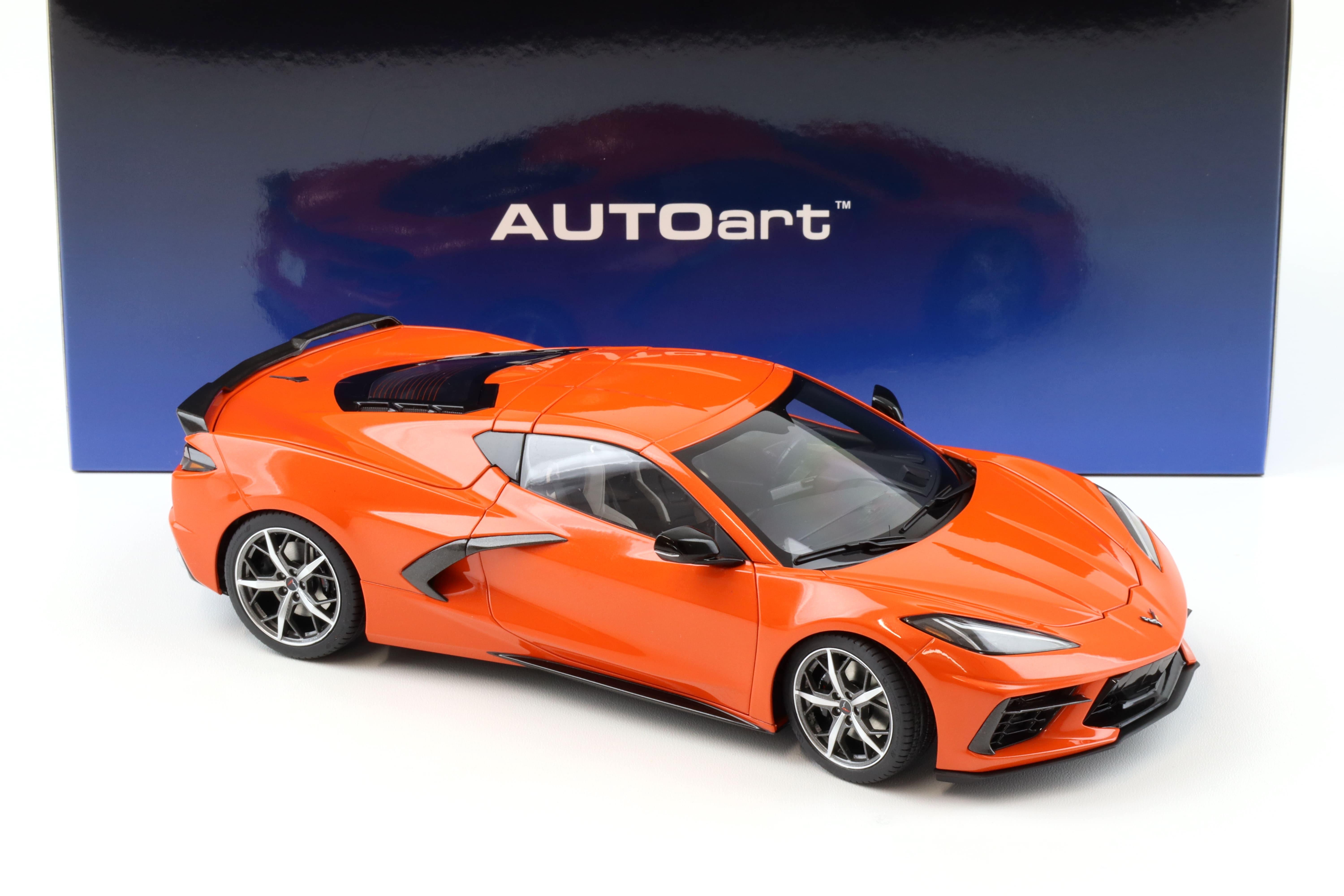 1:18 AUTOart Chevrolet Corvette C8 Stingray Z51 Sebring orange 2020