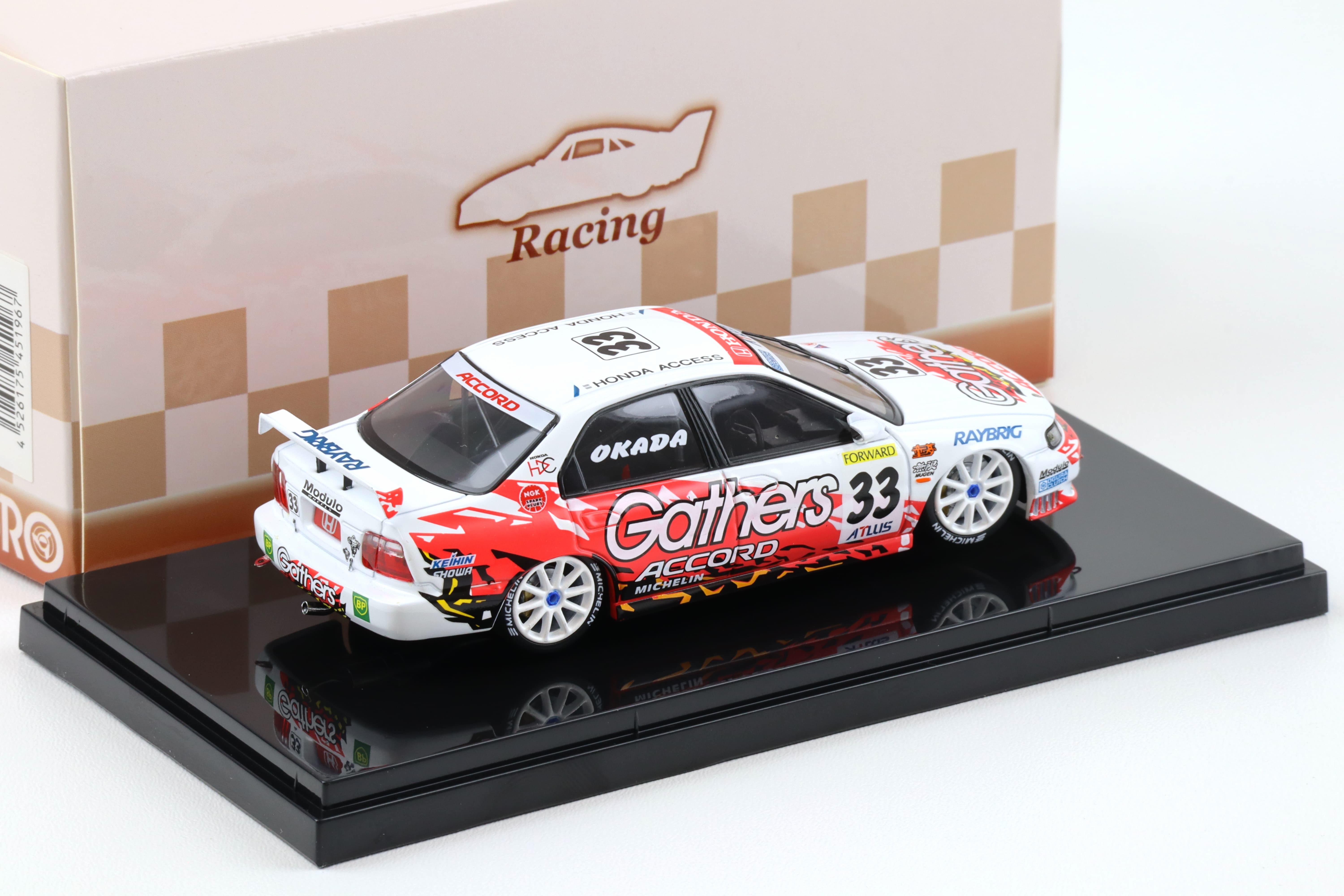 1:43 Ebbro Honda Accord Gathers DOME ACCORD #33 JTCC 1997 Okada