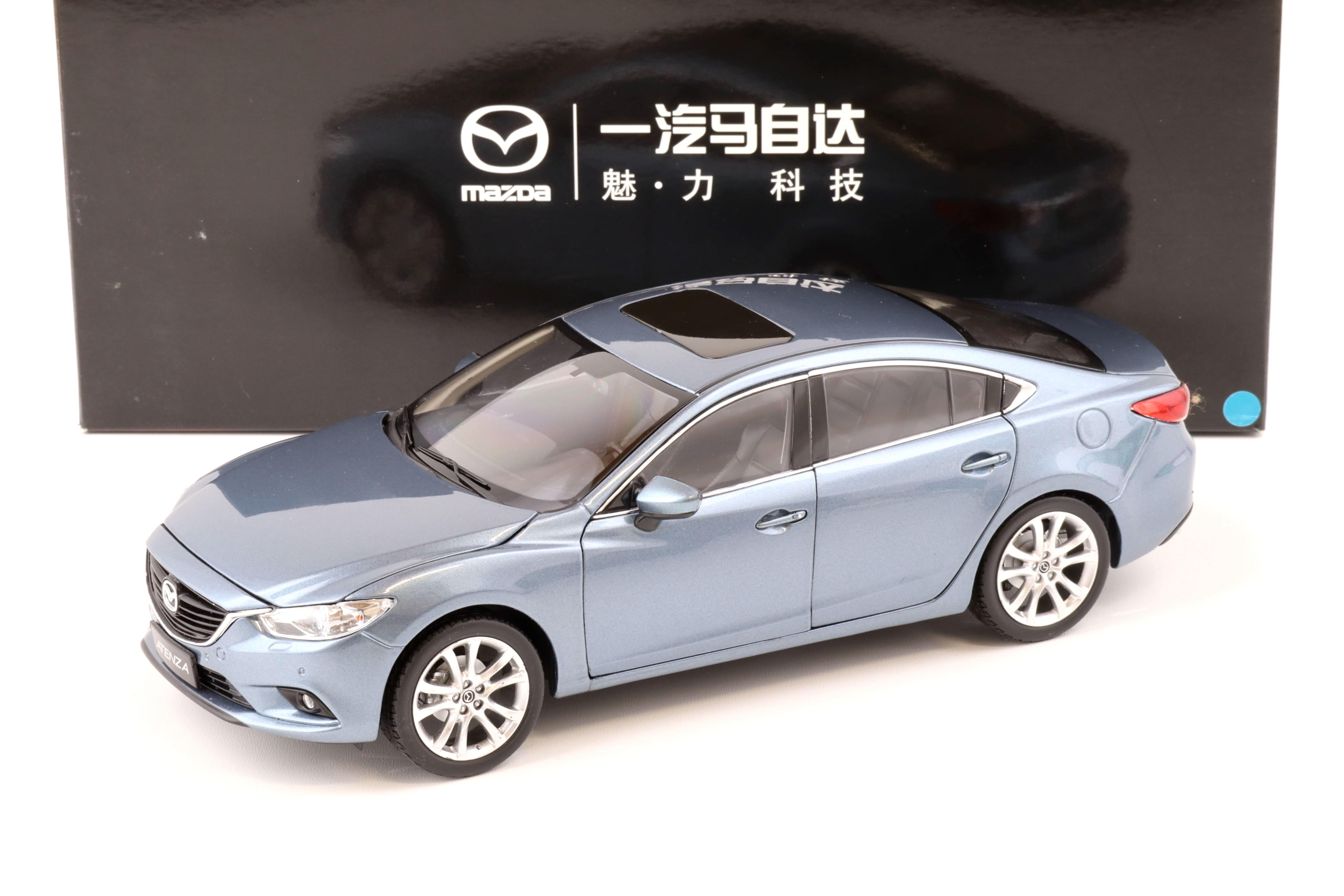 1:18 FAW Mazda 6 Atenza Limousine blue metallic DEALER VERSION