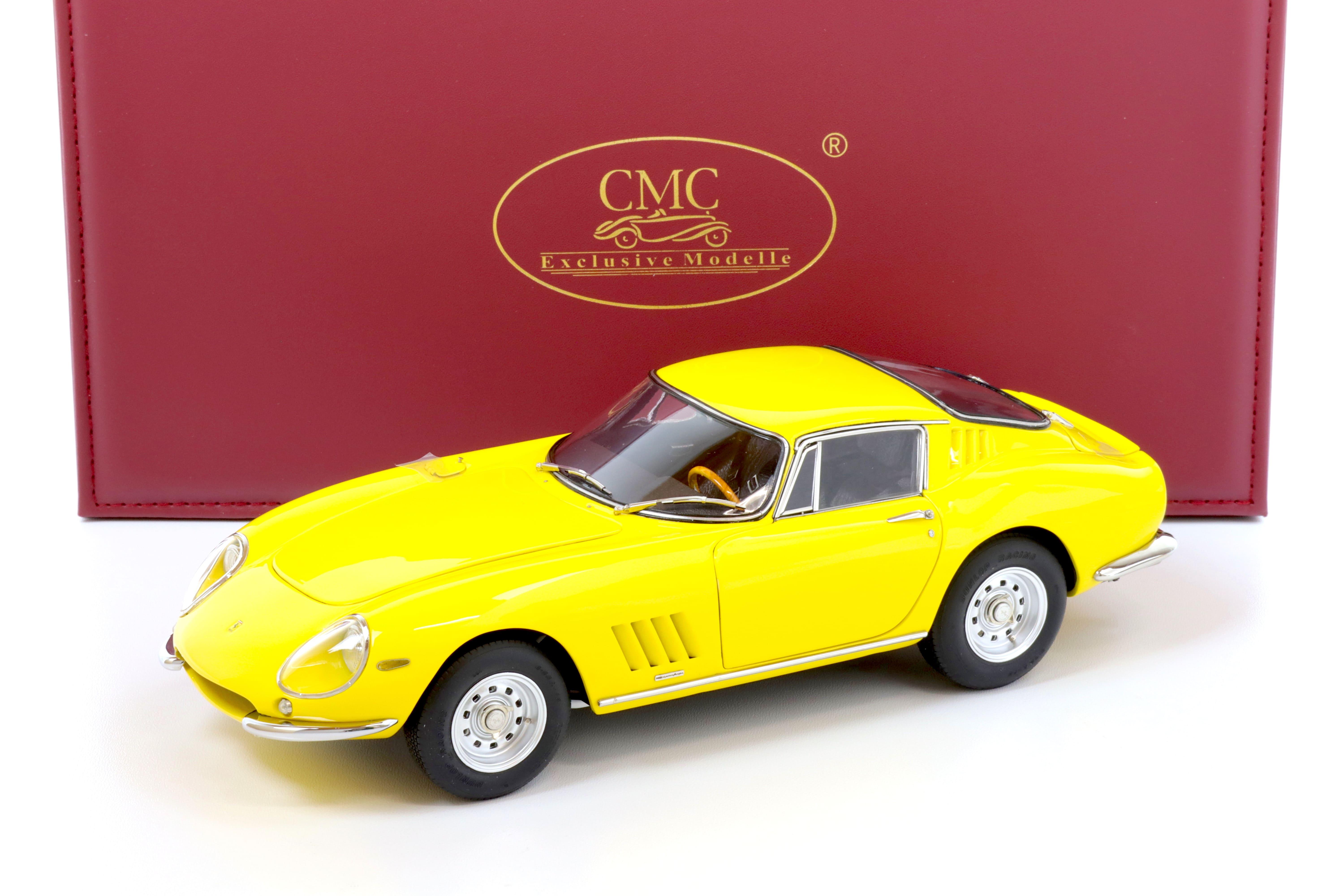 1:18 CMC Ferrari 275 GTB/C Coupe 1966 Modena yellow M-240 - Limited 1000 pcs.