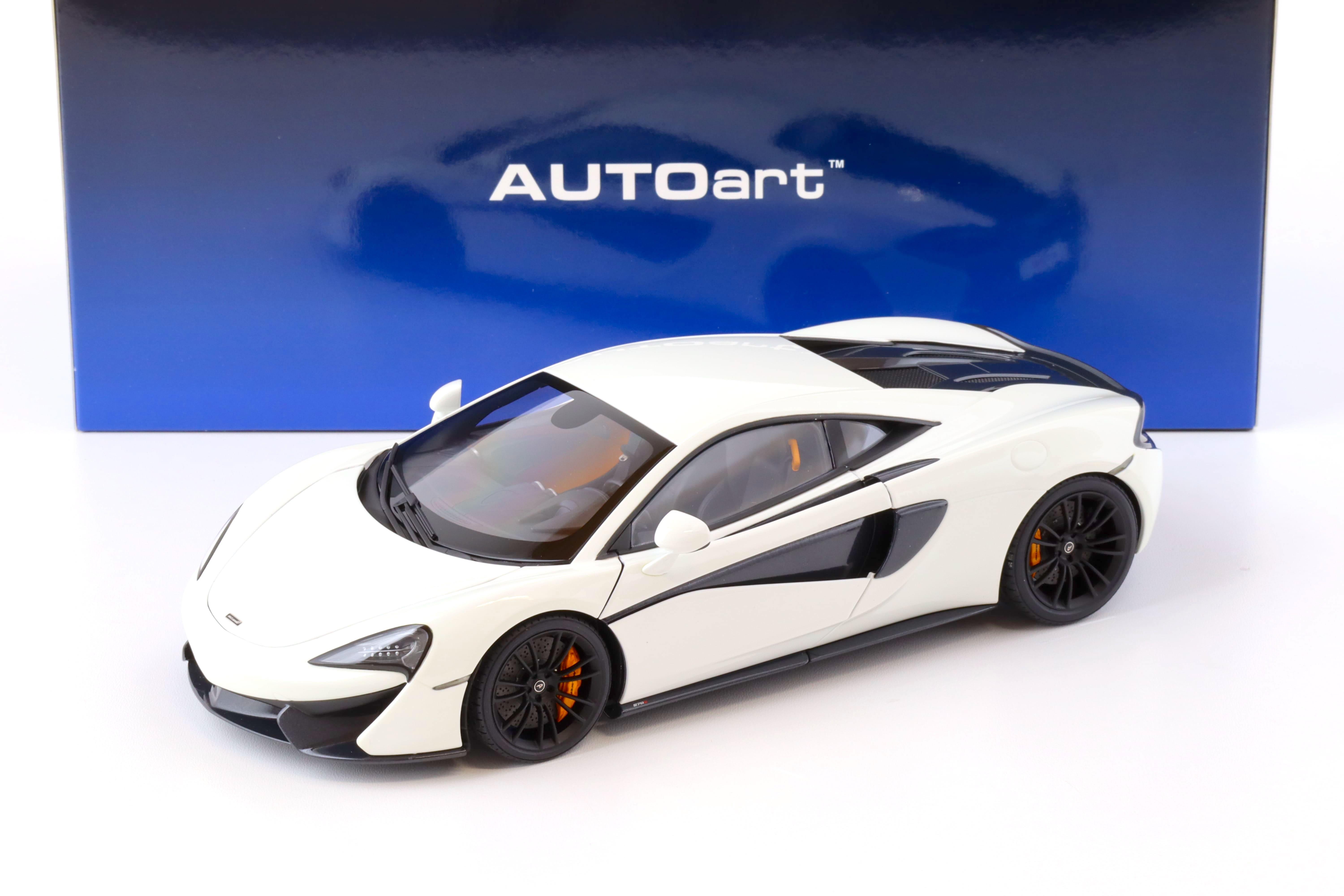 1:18 AUTOart McLaren 570S Coupe 2016 white/ black accents 76041