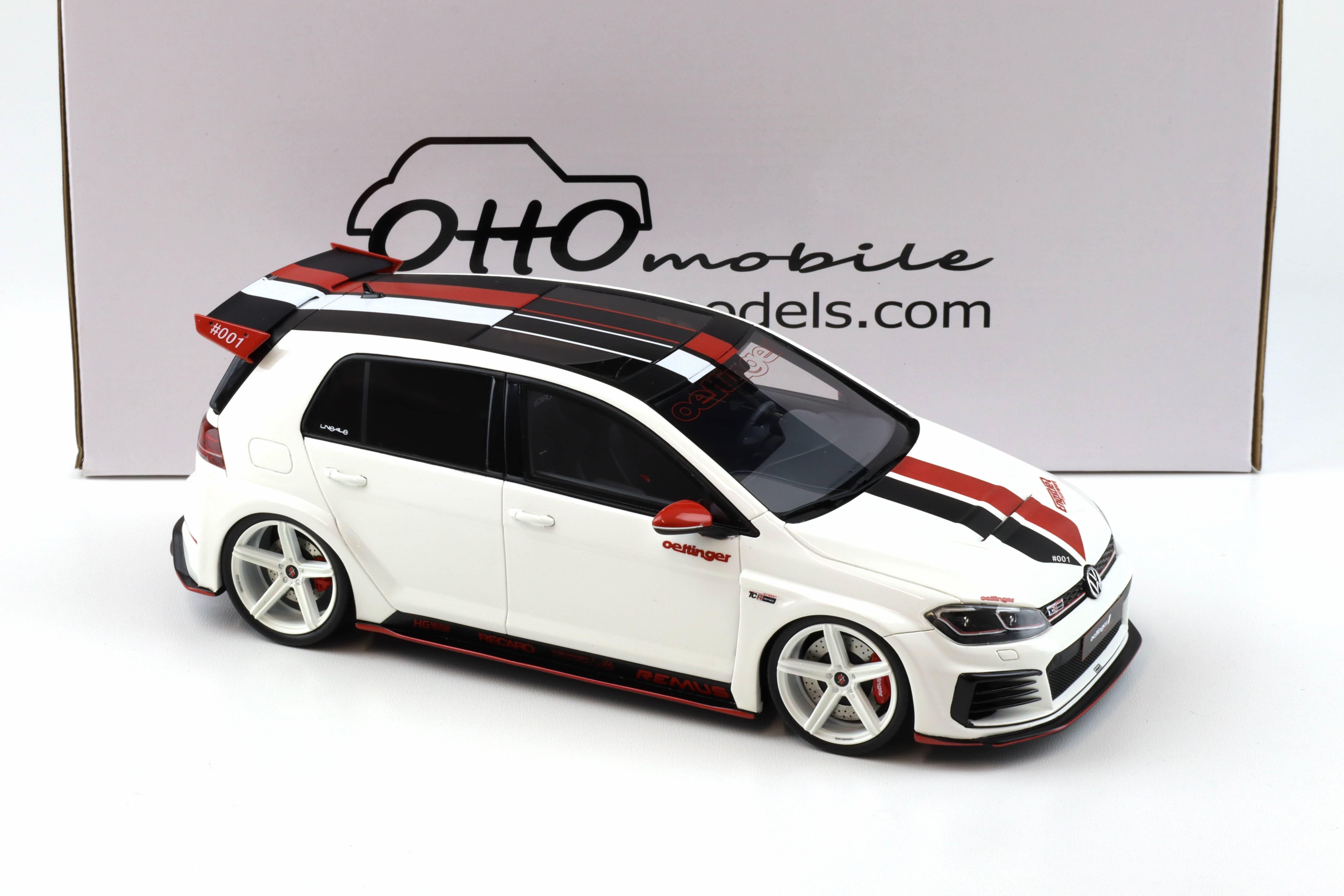 1:18 OTTO mobile OT1050 VW Golf VII 7 GTI OETTINGER pure white 2019