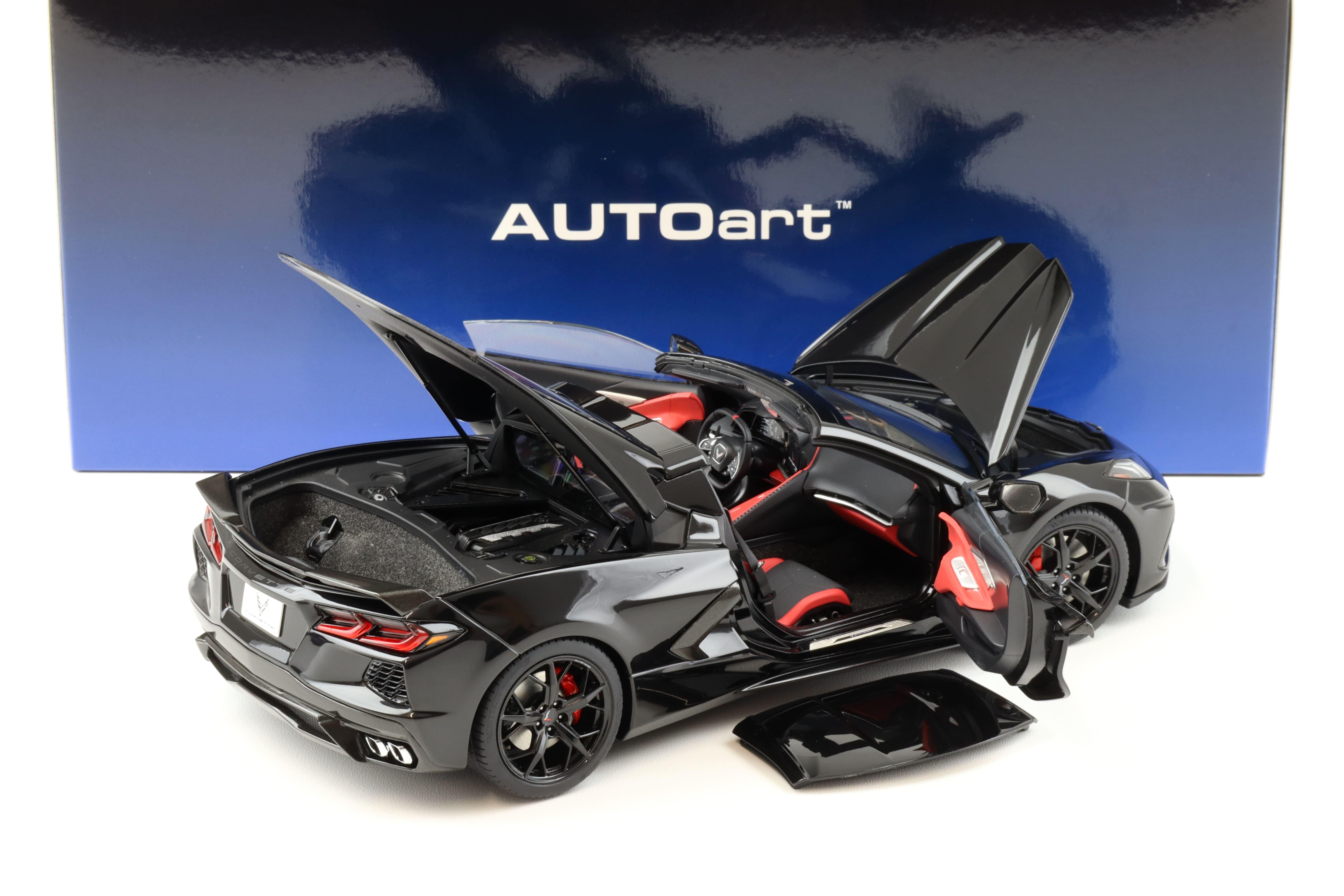 1:18 AUTOart Chevrolet Corvette C8 Stingray Z51 black 2020