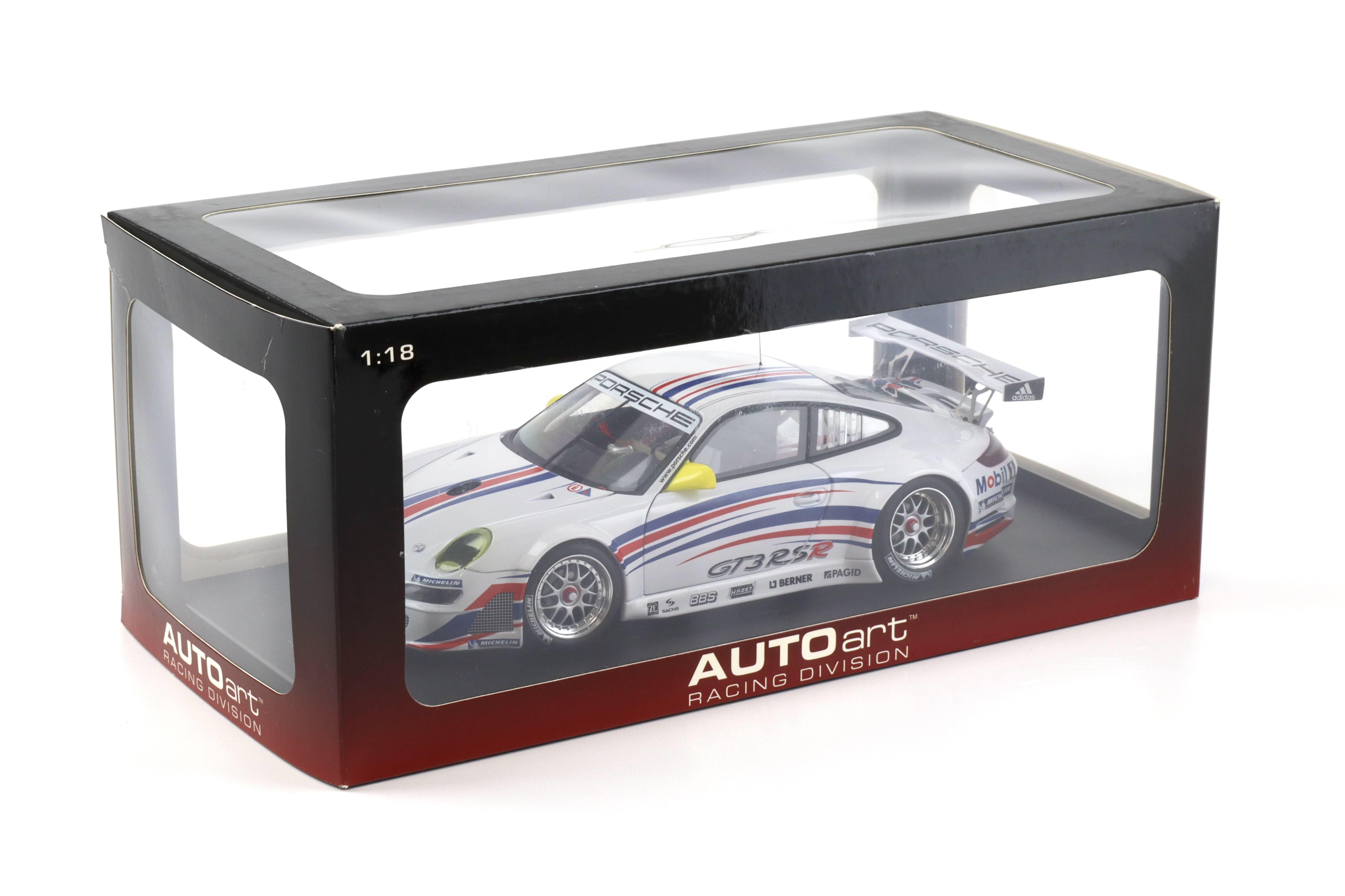 1:18 AUTOart Porsche 911 (997) GT3 RSR PRESENTATION white 80770