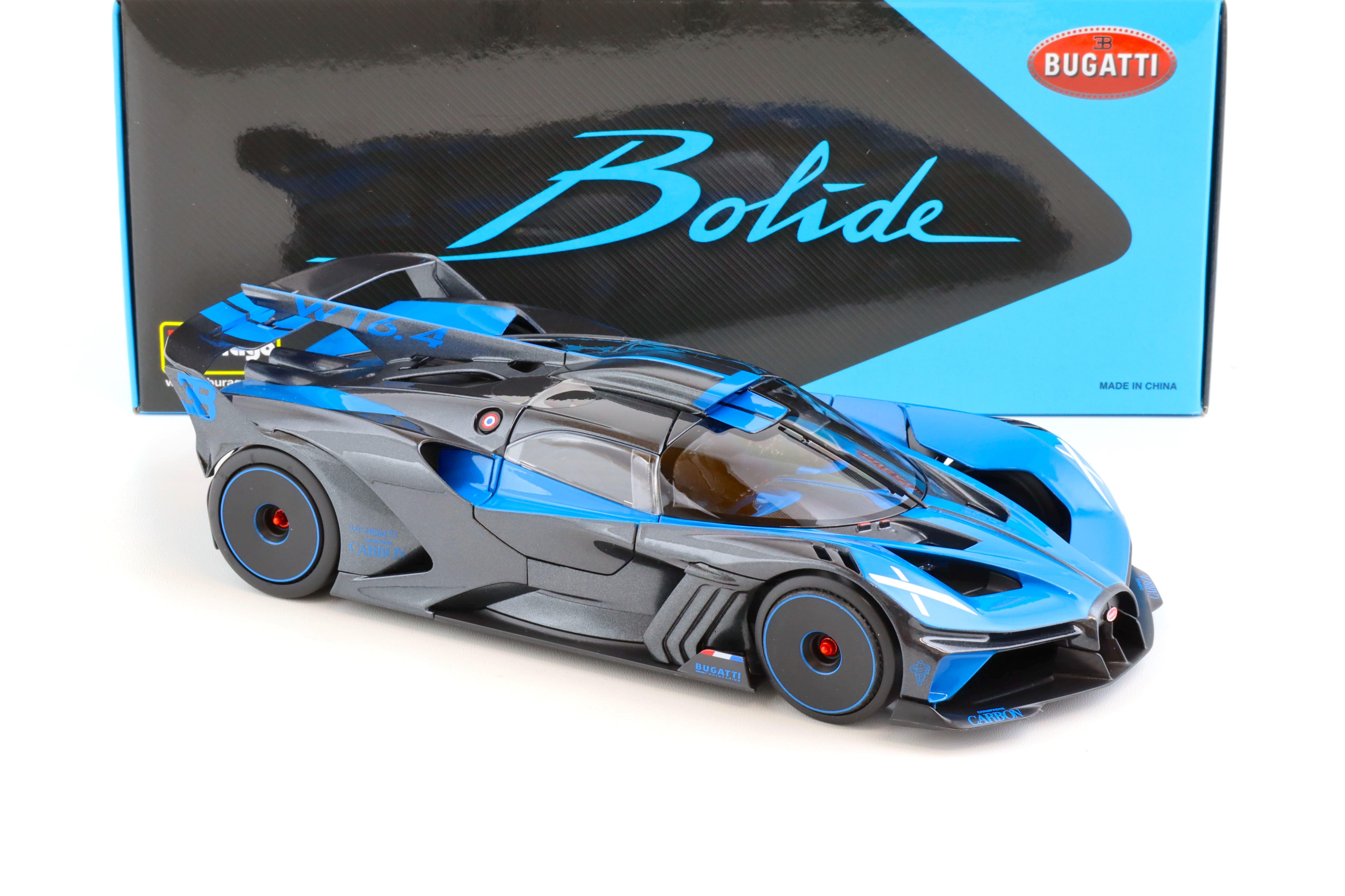 1:18 Bburago Bugatti Bolide 2020 blue/ grey