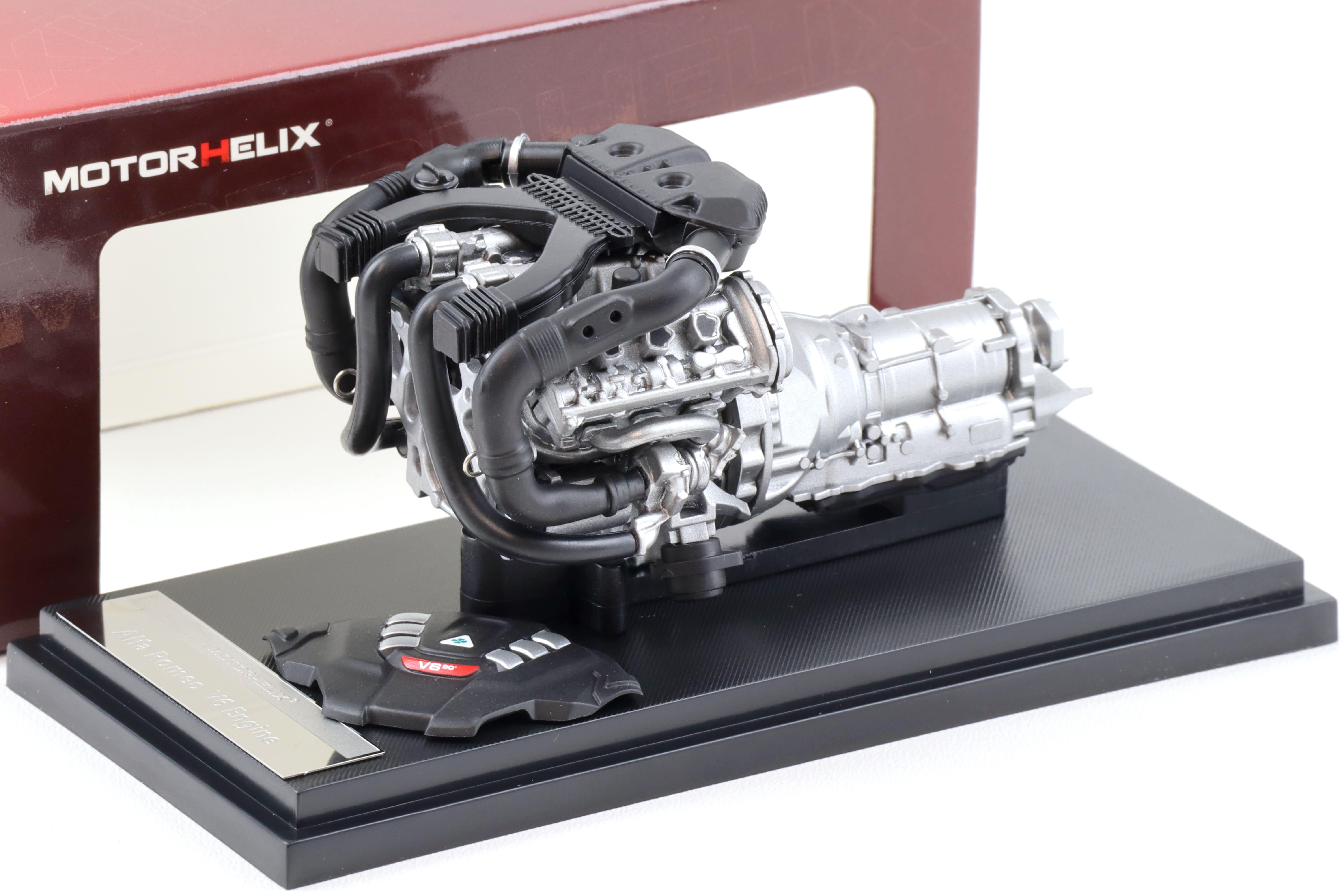 1:18 Motorhelix Zubehör Alfa Romeo Giulia GTA V6 Motor Engine M90106