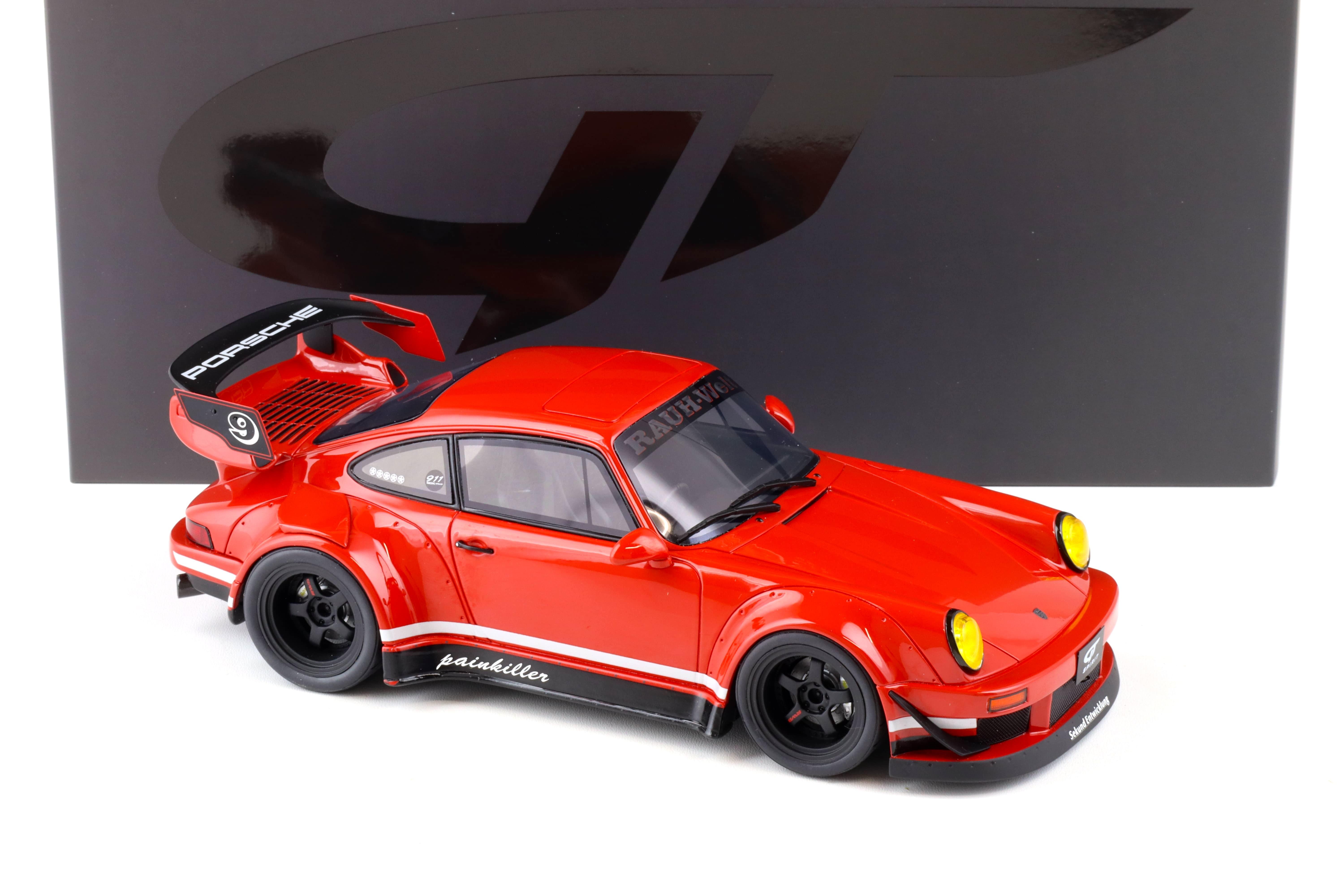 1:18 GT Spirit GT449 Porsche 911 (964) RWB Bodykit PAINKILLER 2023 red
