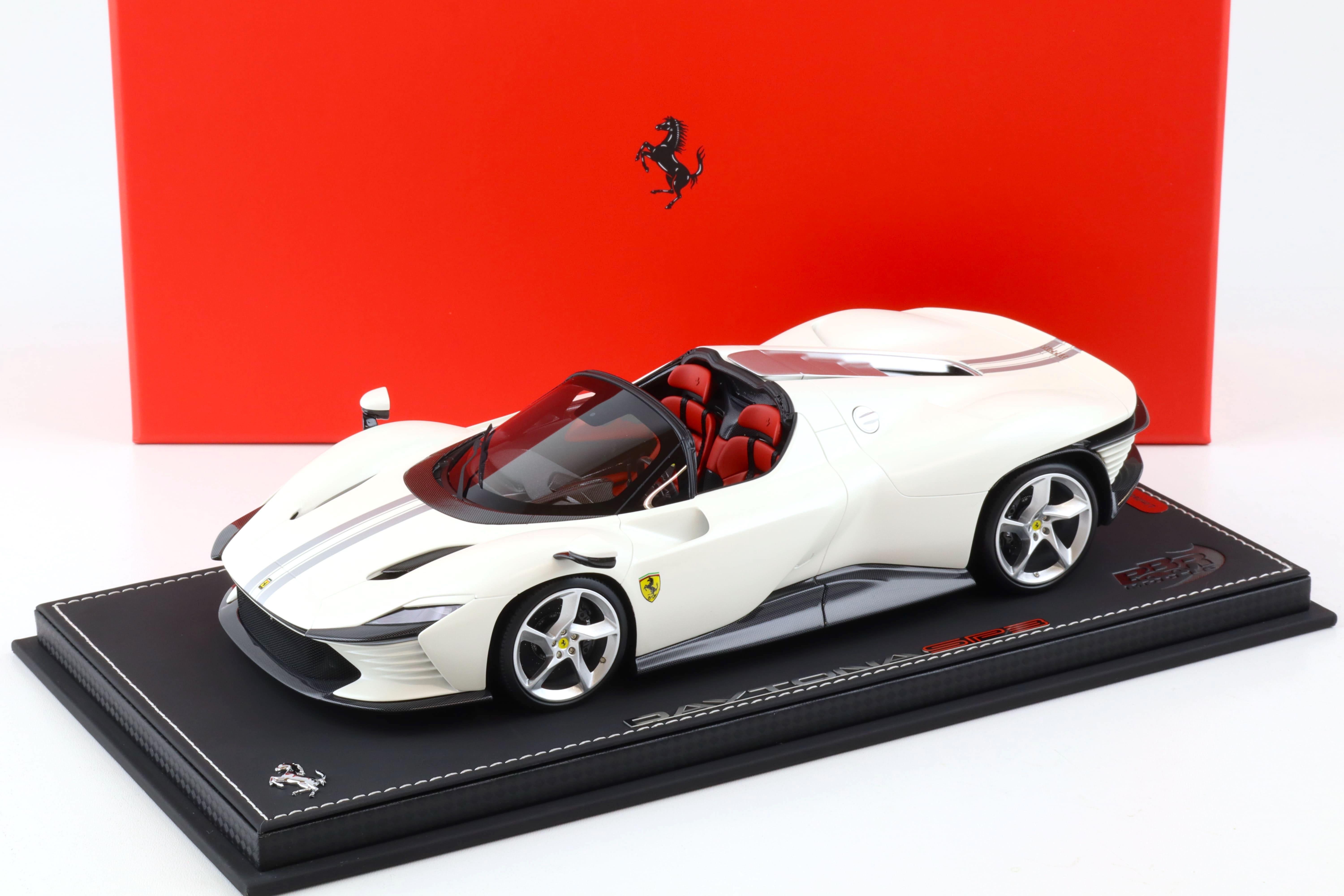 1:18 BBR Ferrari SP3 Daytona Serie Icona Bianco Italia matt white - Limited 360 pcs.