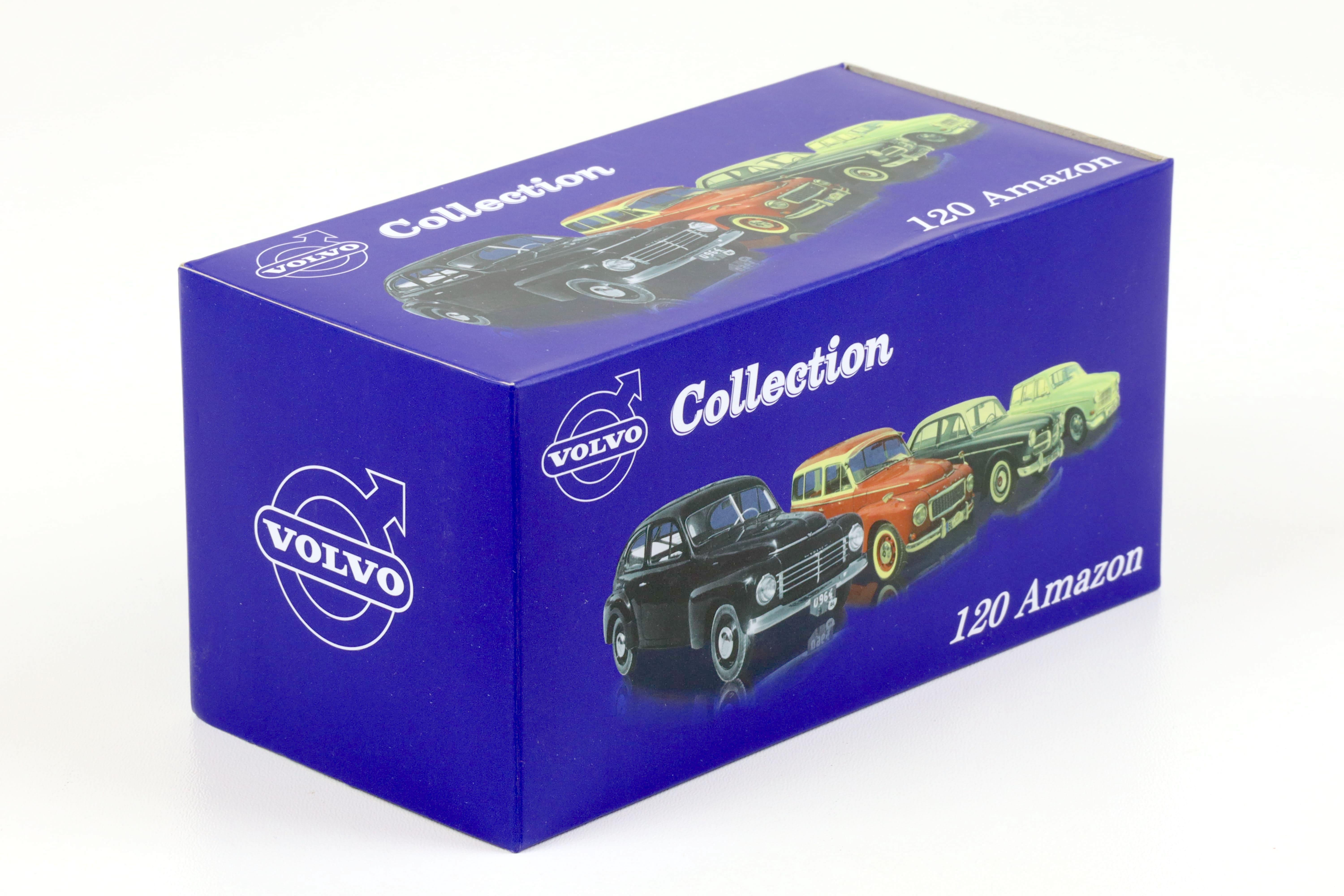 1:43 Atlas IXO Volvo Collection 1967 Volvo 120 Amazon blue/ white