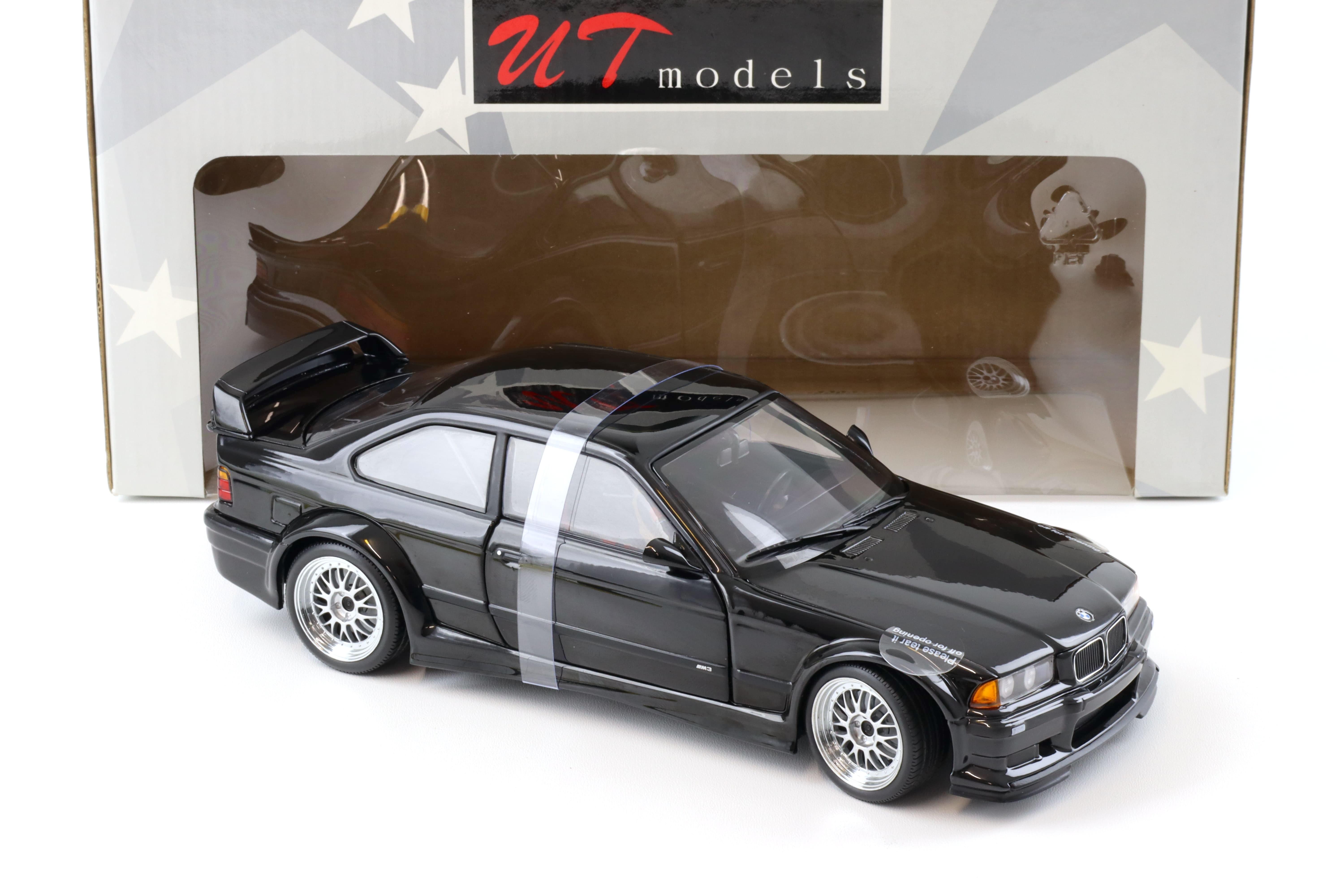 1:18 UT Models BMW M3 GTR E36 Coupe Street Version black