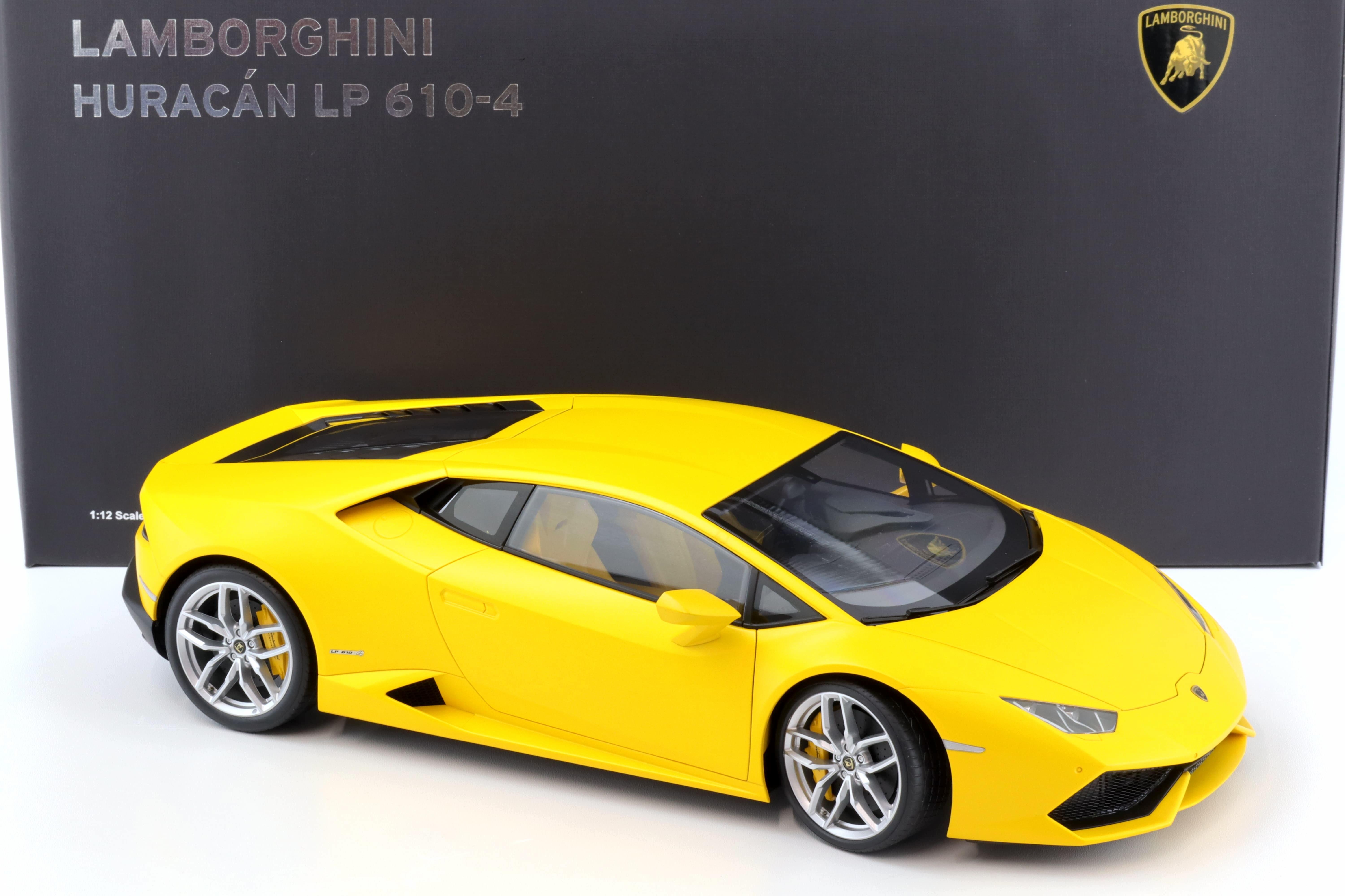 1:12 AUTOart Lamborghini Huracan LP 610-4 giallo horus/ matt yellow 12097