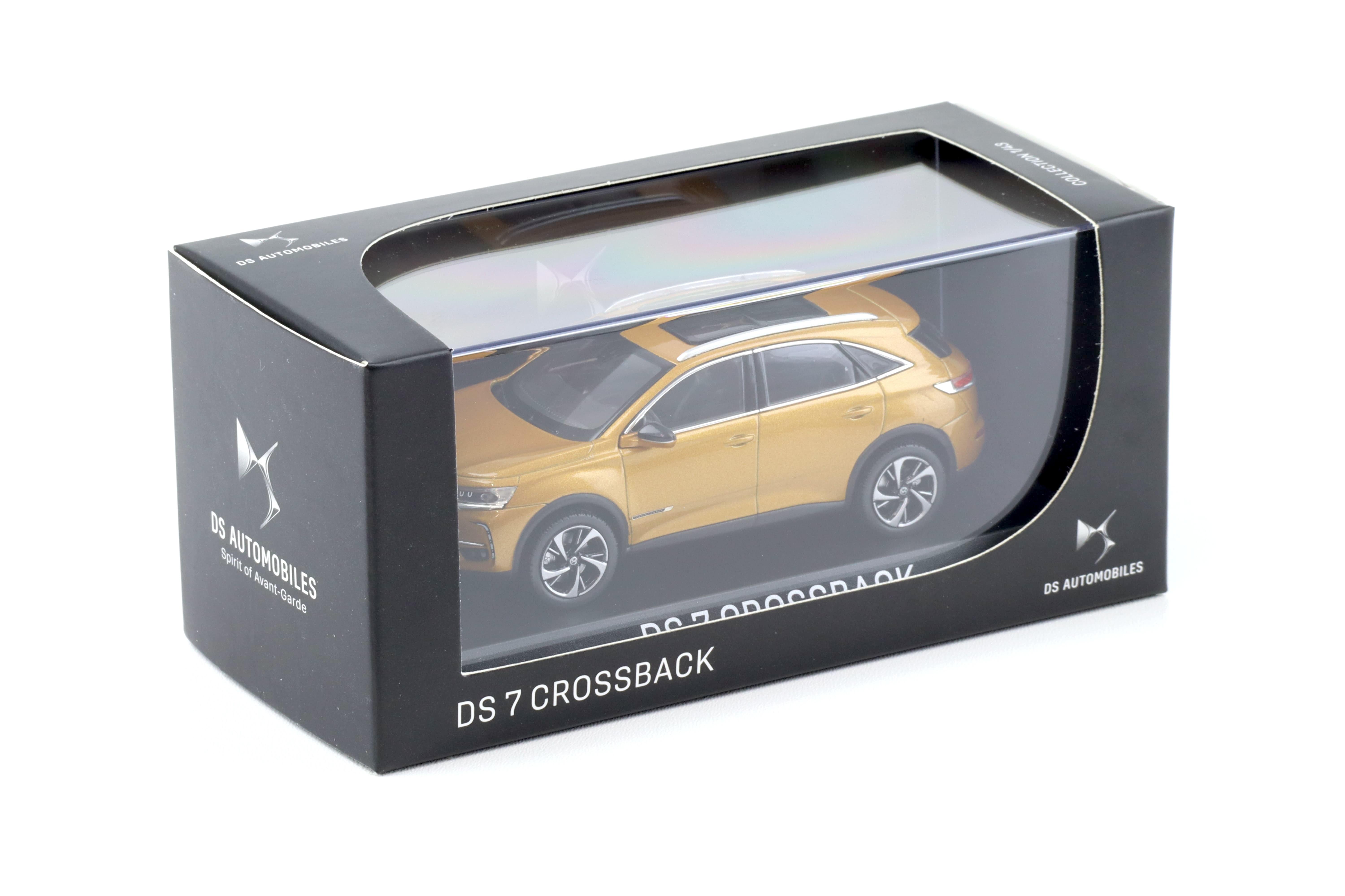 1:43 Norev Citroen DS Automobiles DS 7 Crossback gold metallic DEALER VERSION