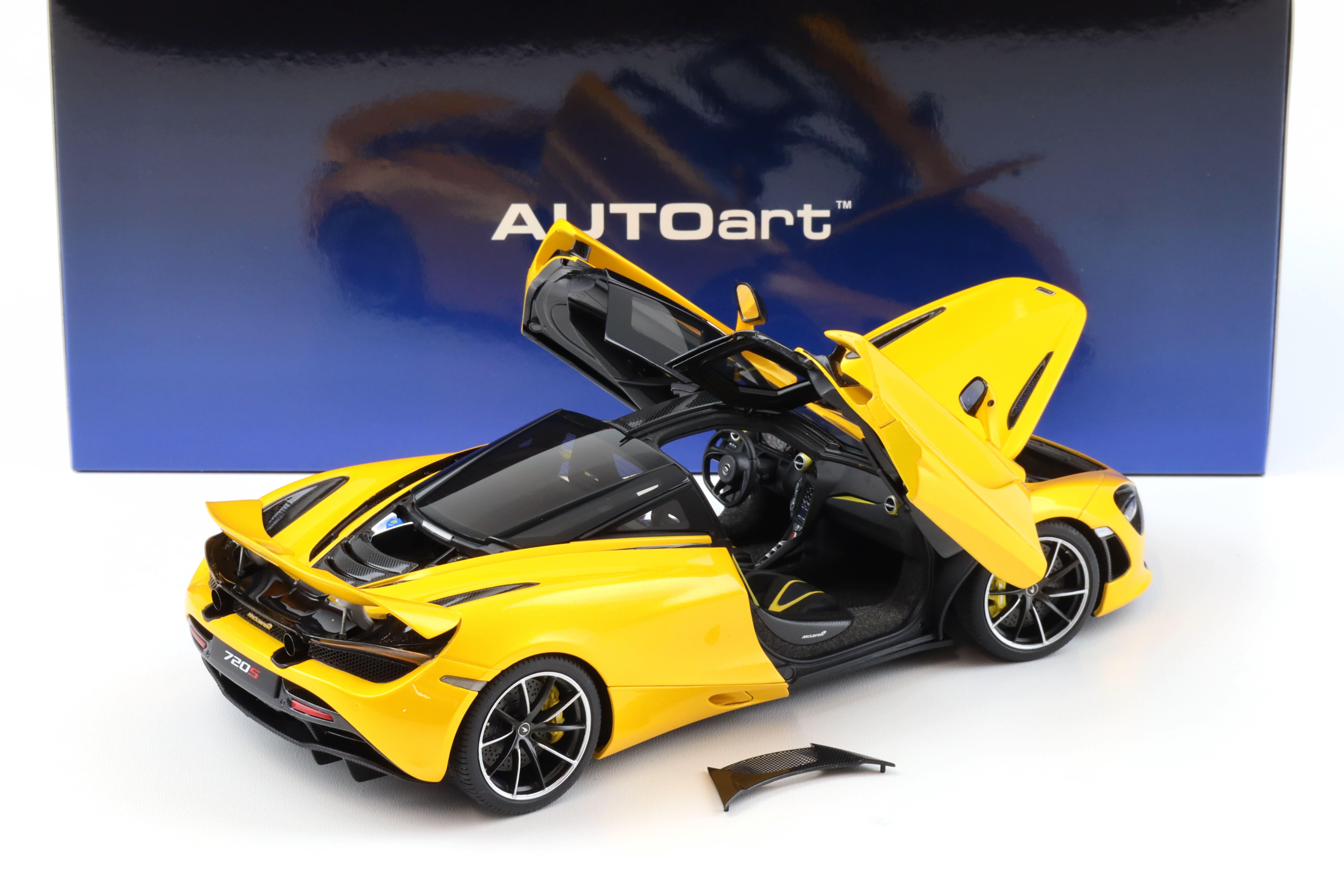 1:18 AUTOart McLAREN 720S Coupe 2017 Volcano yellow 76070