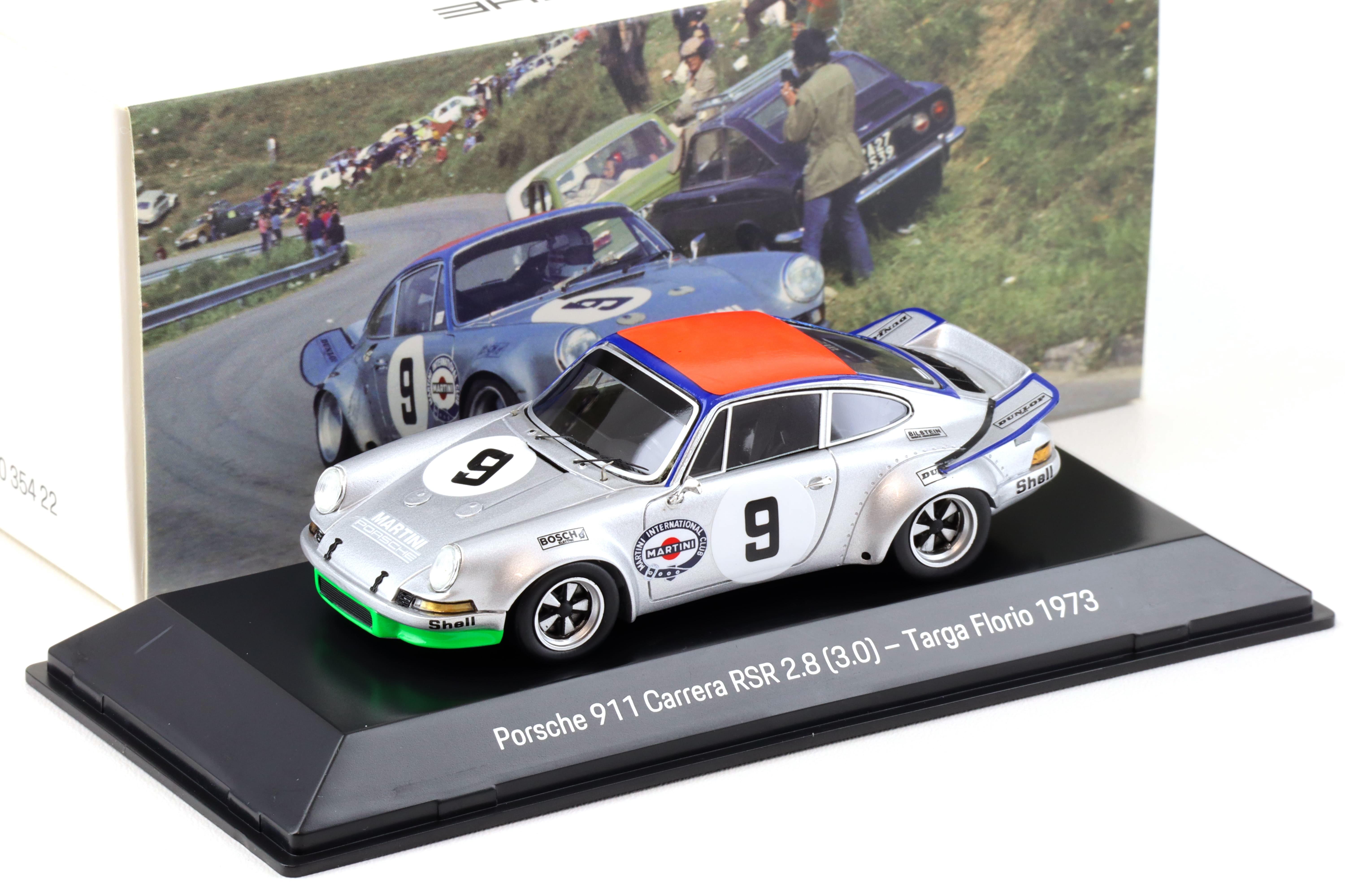 1:43 Spark Porsche 911 Carrera RSR 2.8 (3.0) Targa Florio 1973 MAP Porsche Museum