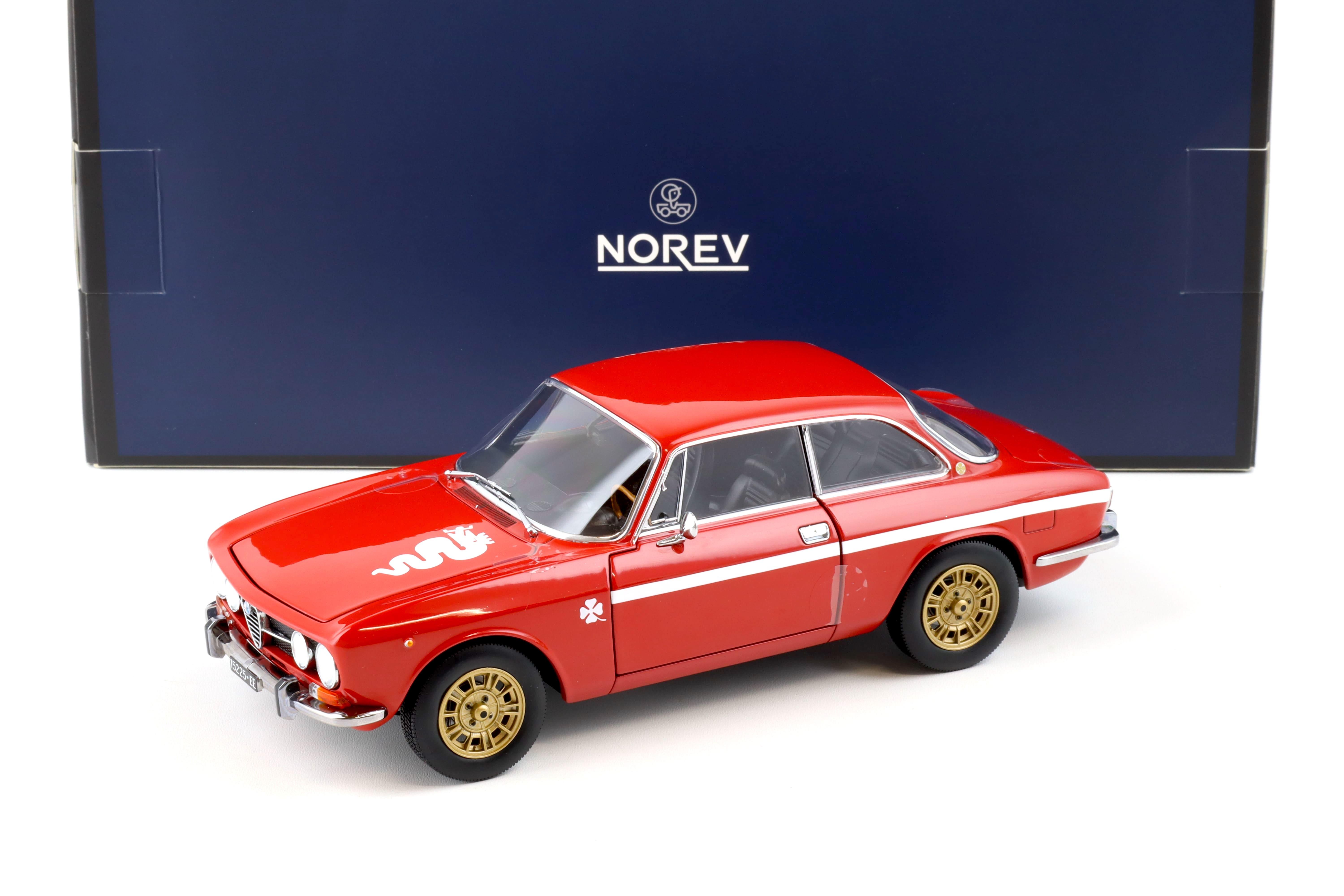 1:18 Norev Alfa Romeo 1750 GTV Coupe 1970 red - Limited 200 pcs.