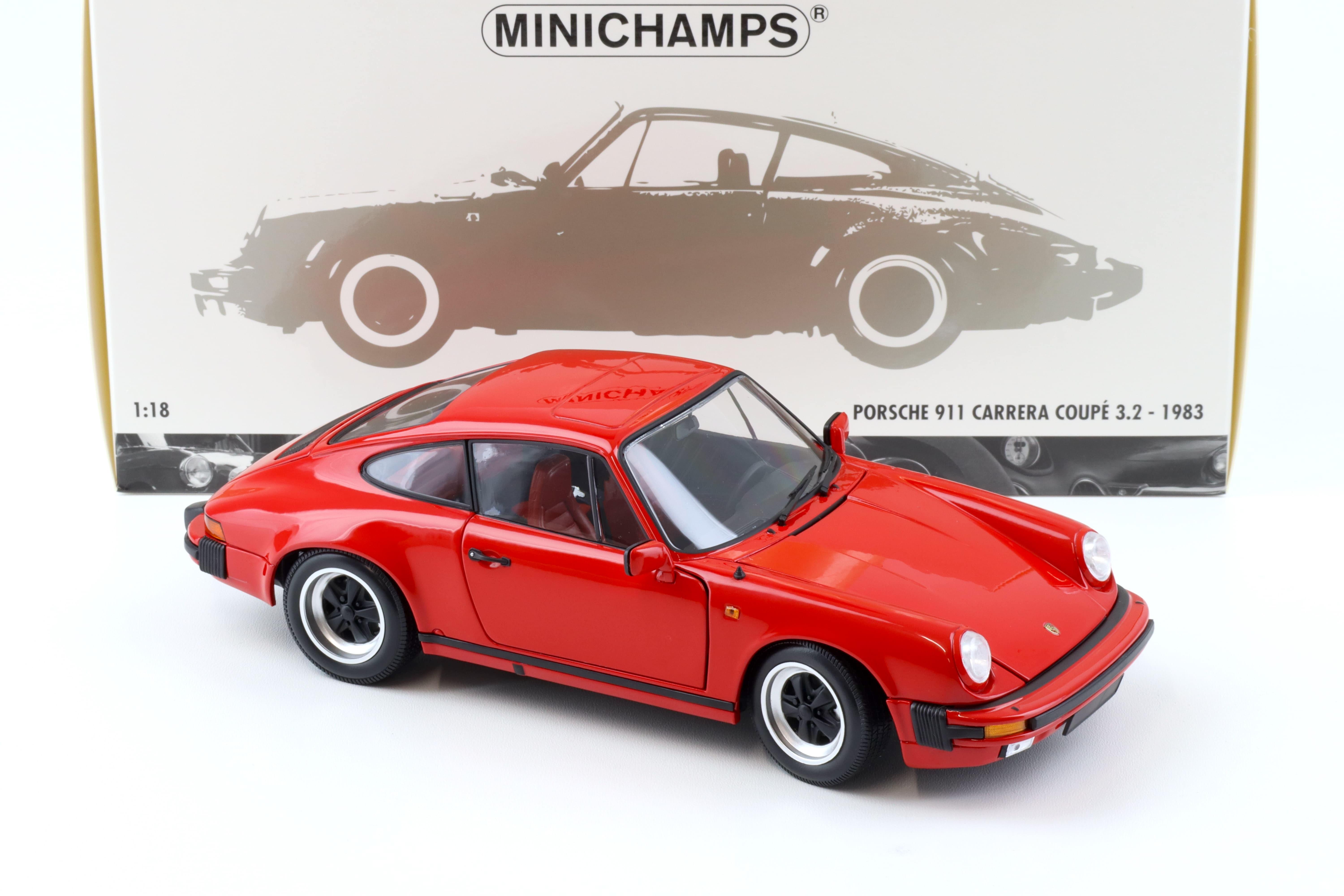 1:18 Minichamps Porsche 911 Carrera 3.2 Coupe 1983 red