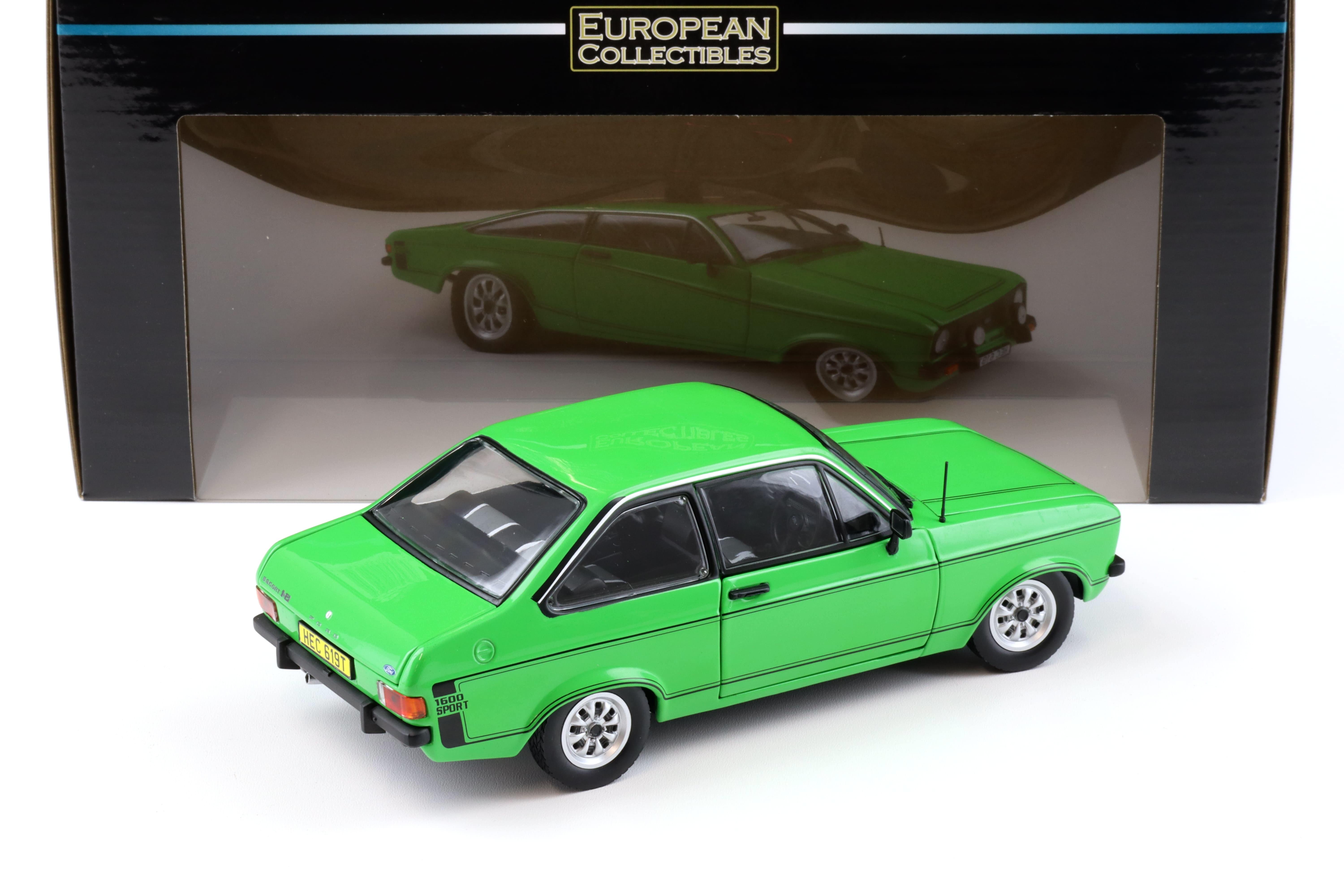 1:18 Sun Star Ford Escort MKII Sport 1975 green