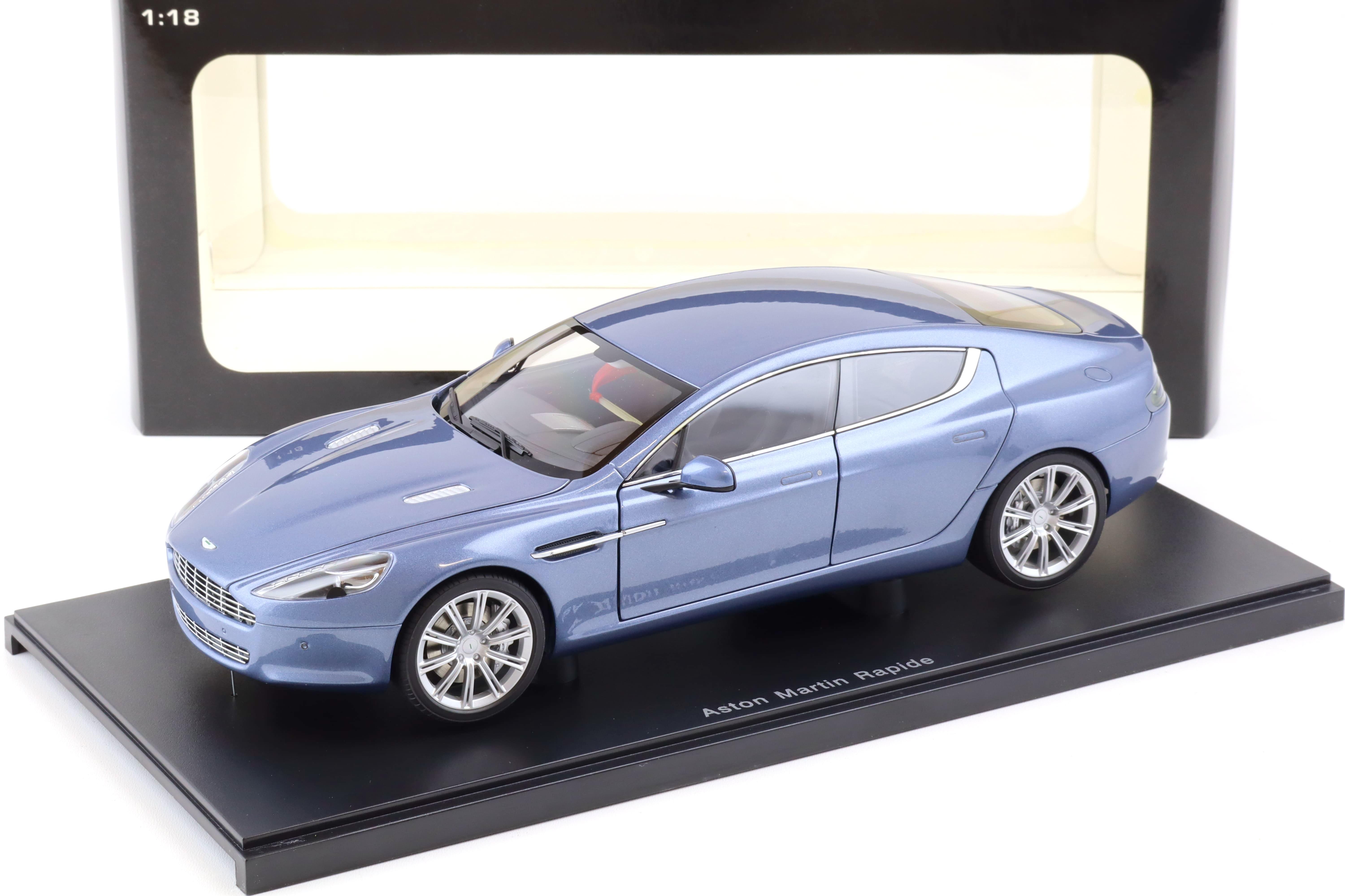 1:18 AUTOart Aston Martin Rapide 2010 Concours blue metallic