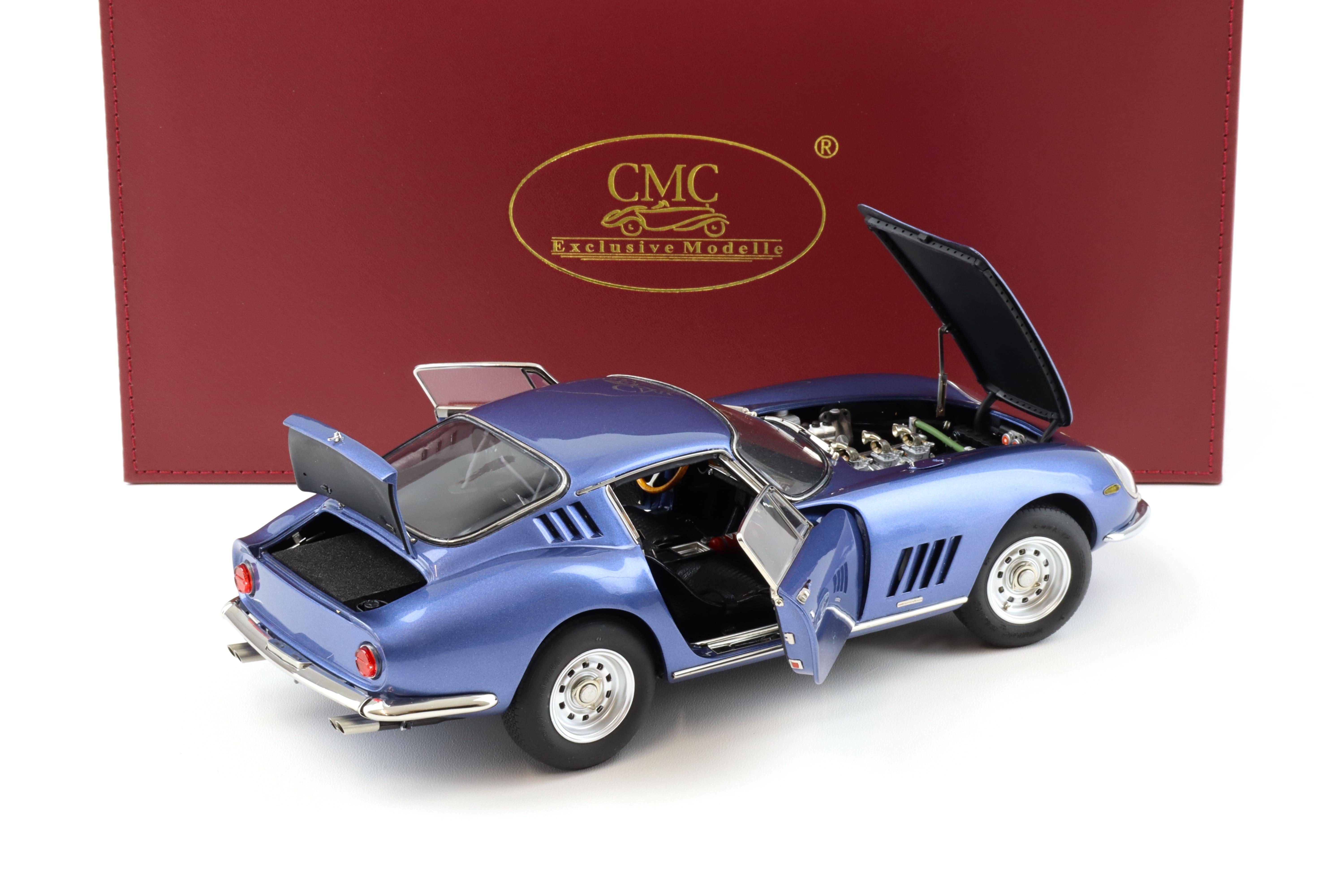 1:18 CMC Ferrari 275 GTB/C Coupe 1966 California blue M-239