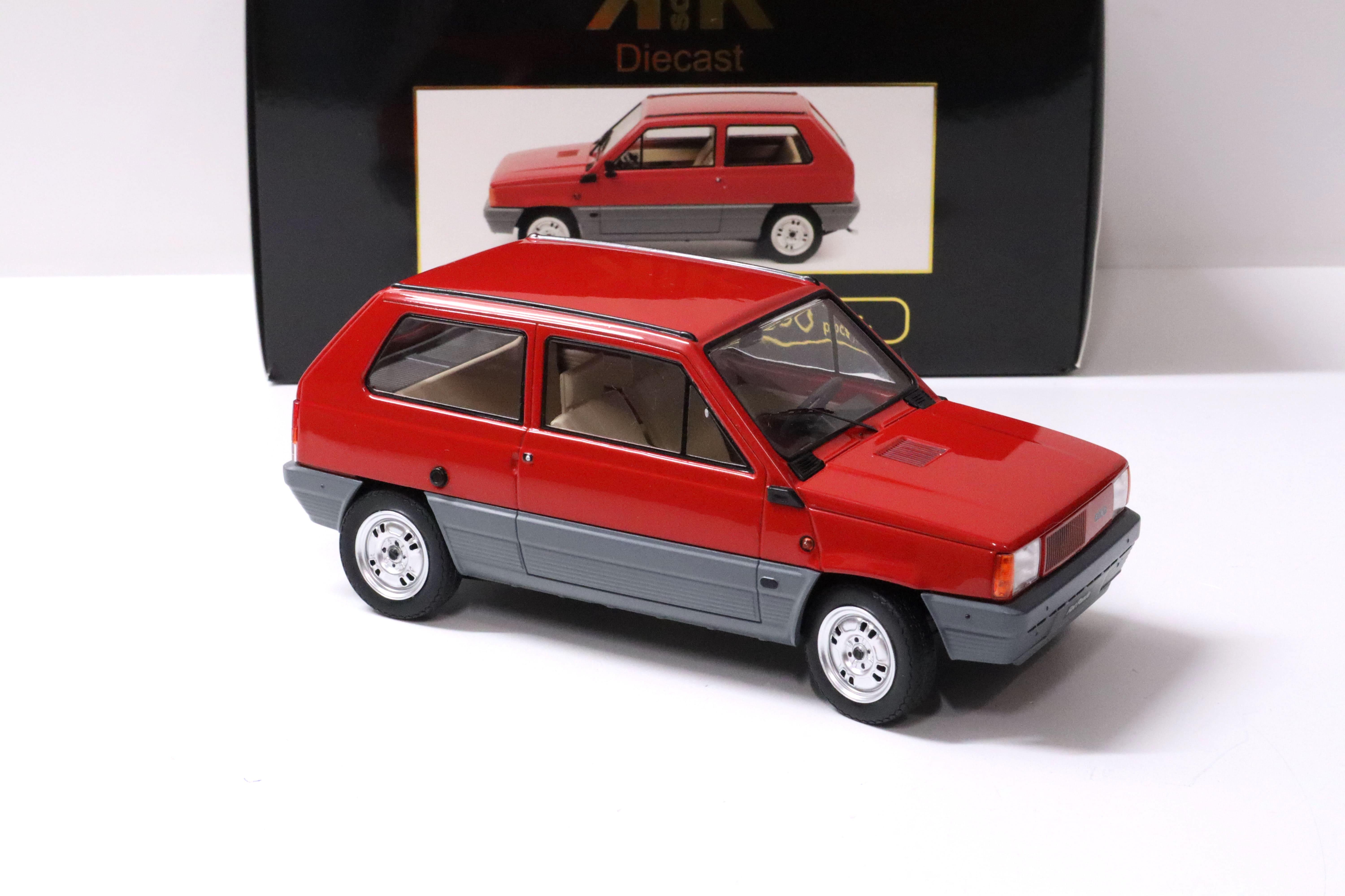 1:18 KK-Scale Fiat Panda 30 MK1 red 1980