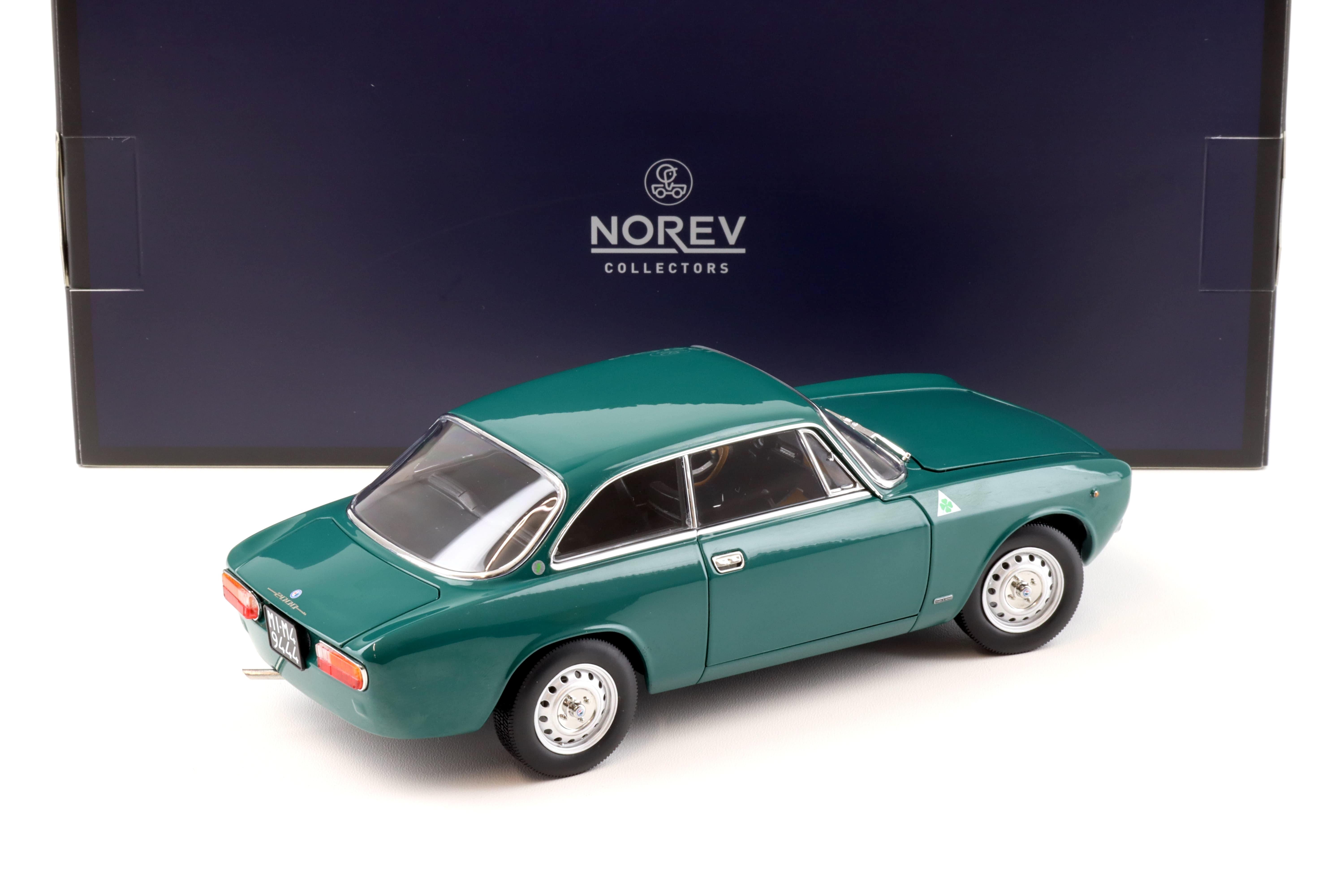 1:18 Norev Alfa Romeo 2000 GTV Coupe 1973 Pine green - Limited 200 pcs.