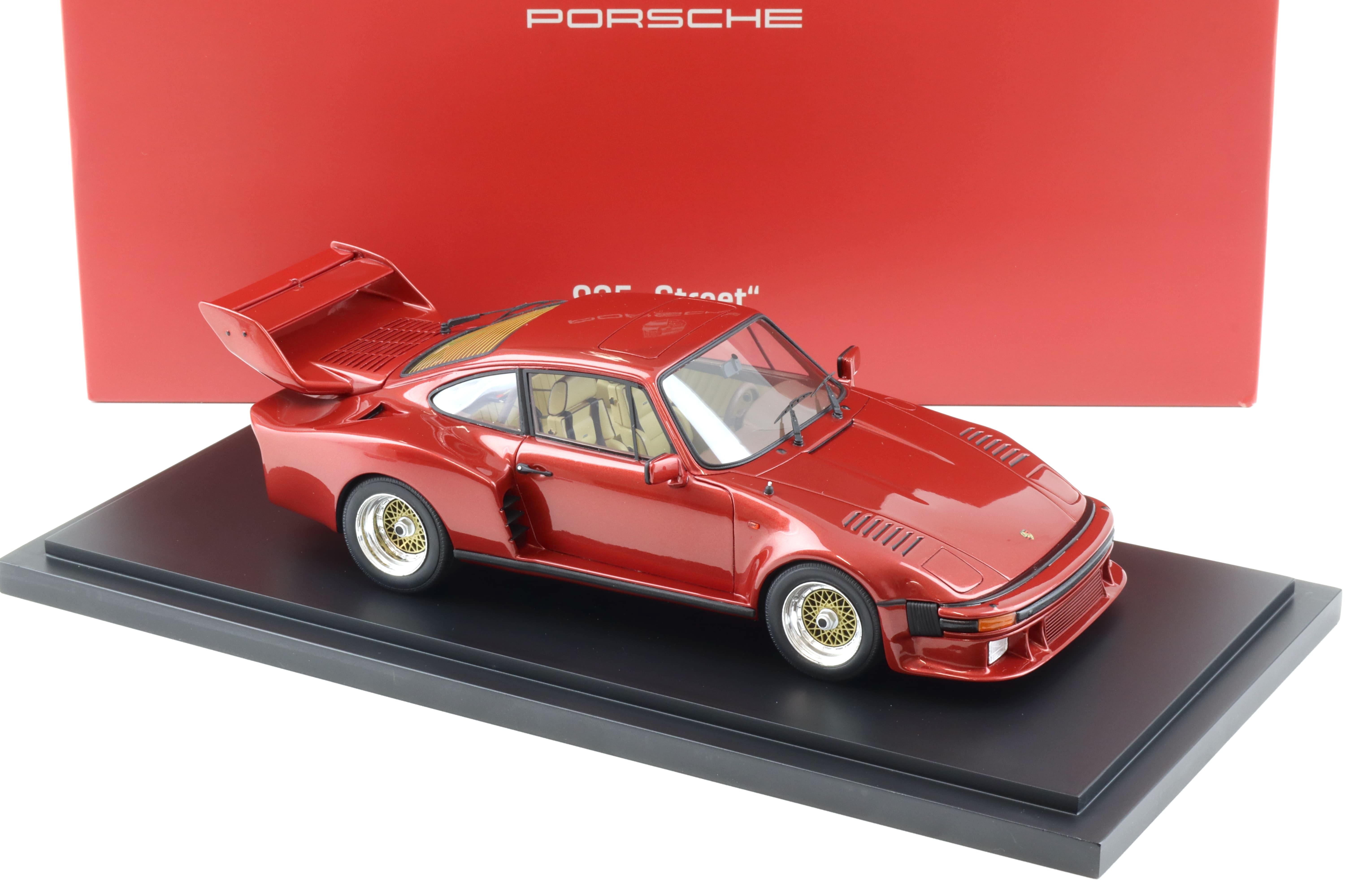 1:18 Spark Porsche 911 Turbo TAG 935 Street red Limited 300 pcs. WAP DEALER